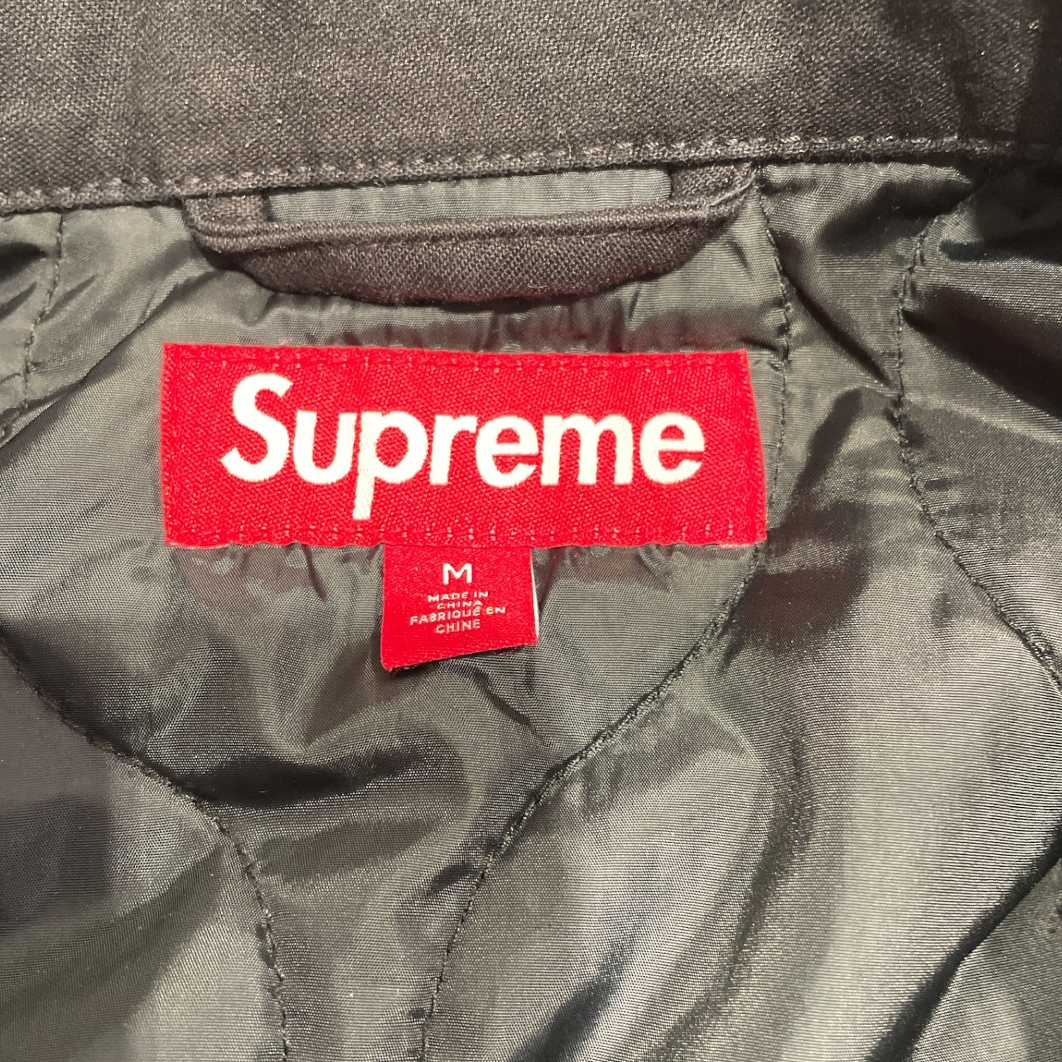 Supreme/Jacket/M/Cotton/BLK/Cordura Twill Utility Jacket view 3