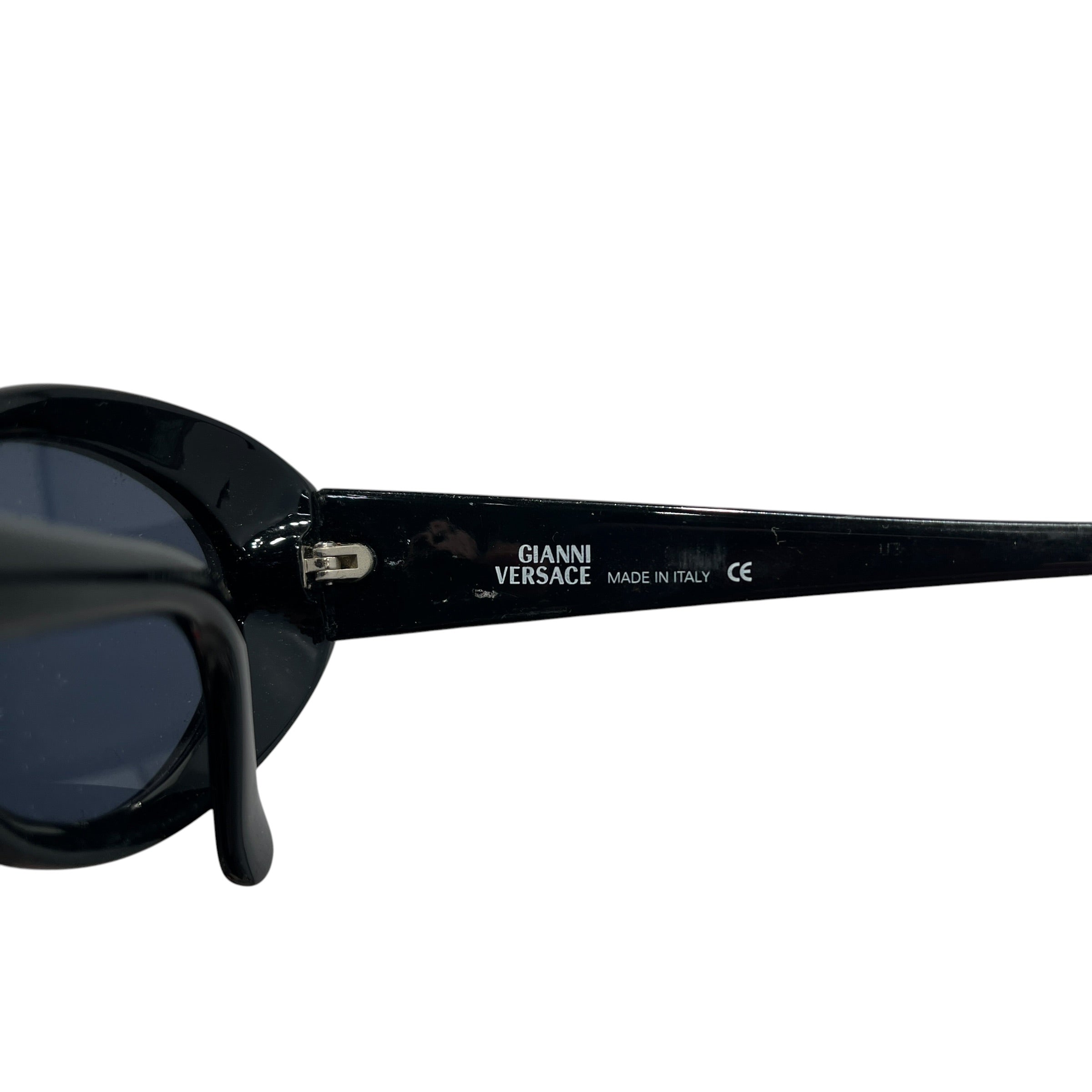 GIANNI VERSACE/Sunglasses/Celluloid/BLK/L's/mod475 view 3