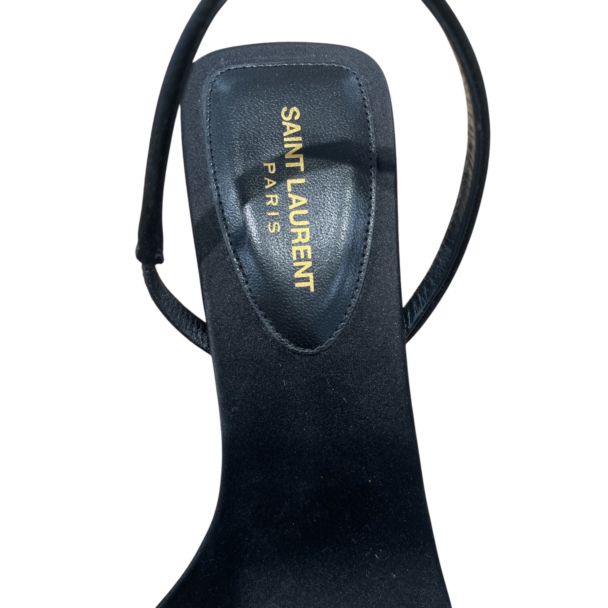 SAINT LAURENT/Heels/EU 36.5/BLK/55M KTTEN HEEL view 3