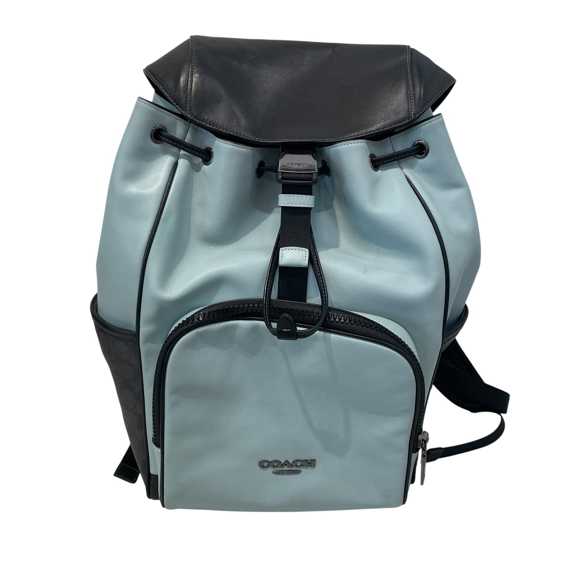 COACH/Backpack/Monogram/Leather/BLU/b2521-caj73 – 2nd STREET USA