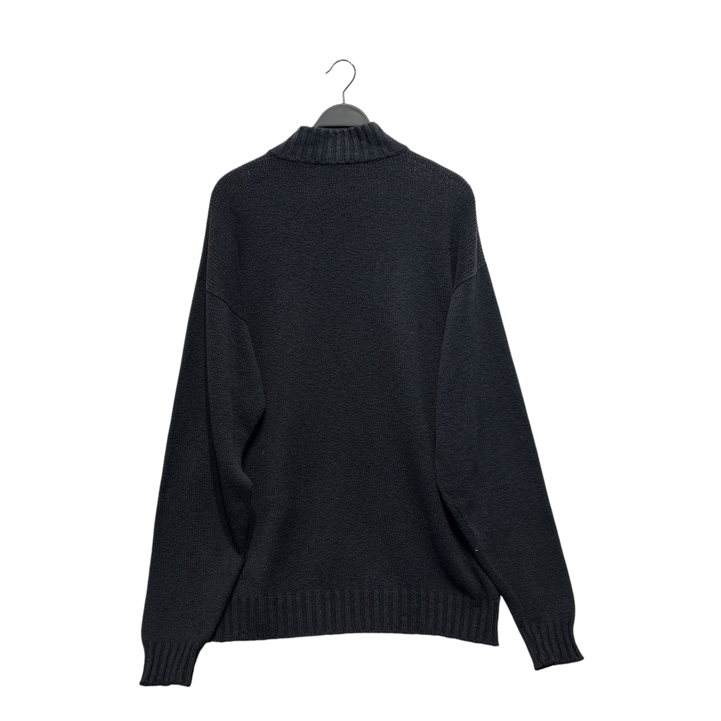 Loro Piana/Sweater/XXL/Cotton/NVY/Pullover/Navy Quarter Zip Knit Esntials view 2