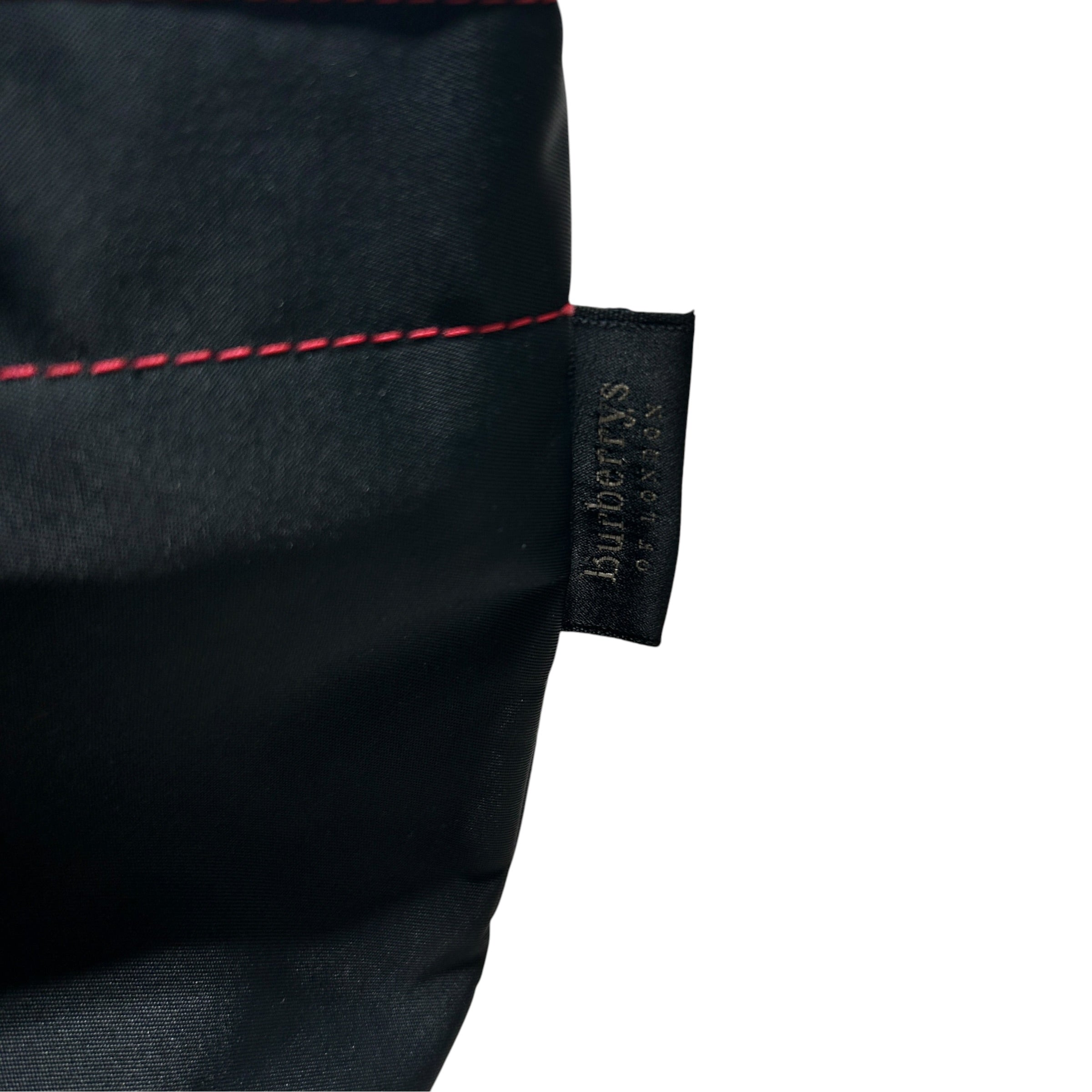 BURBERRYS/Tote Bag/Nylon/BLK/CANVAS CHECK HANG BAG view 5