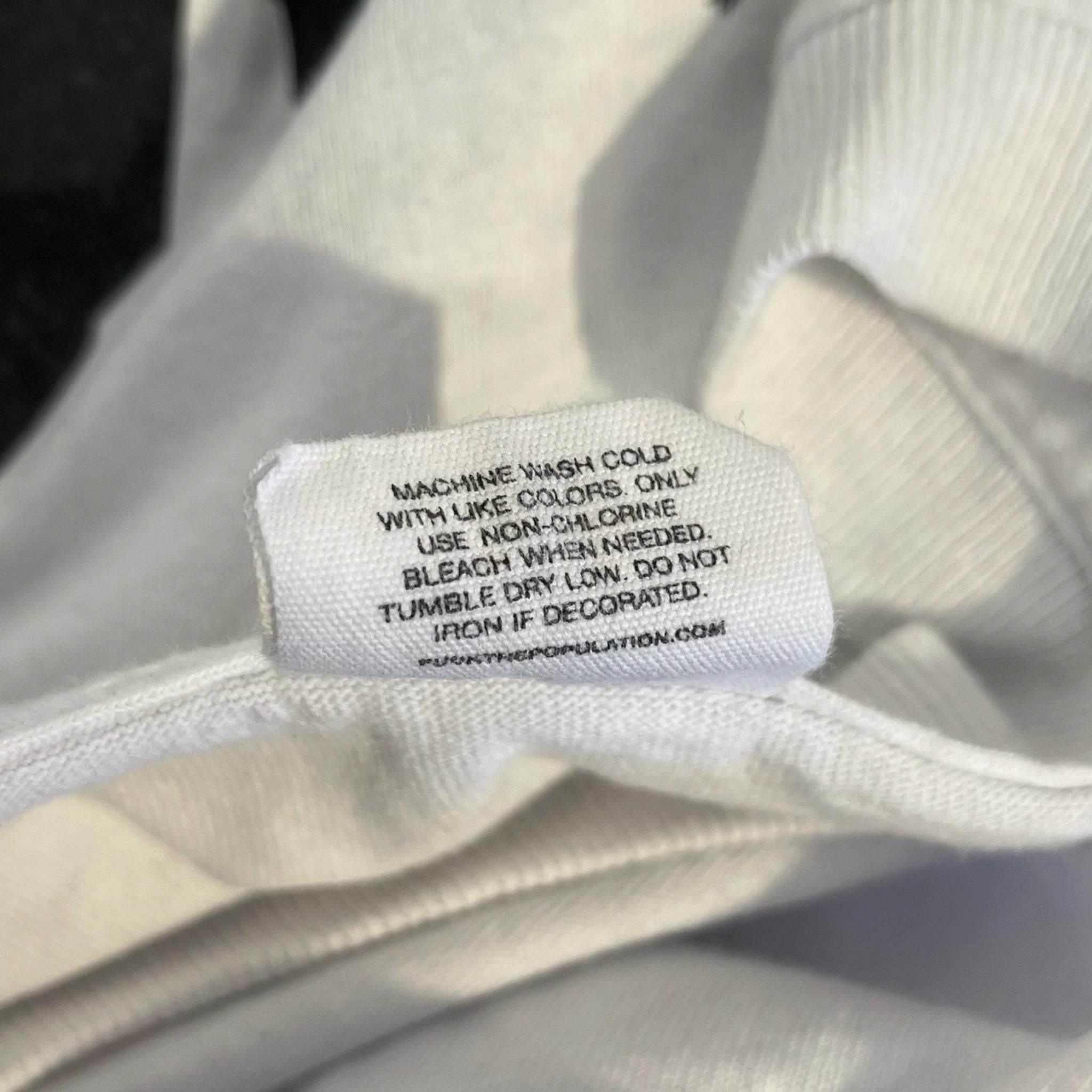 FTP/T-Shirt/XL/Cotton/WHT/destroying communities graphic view 4