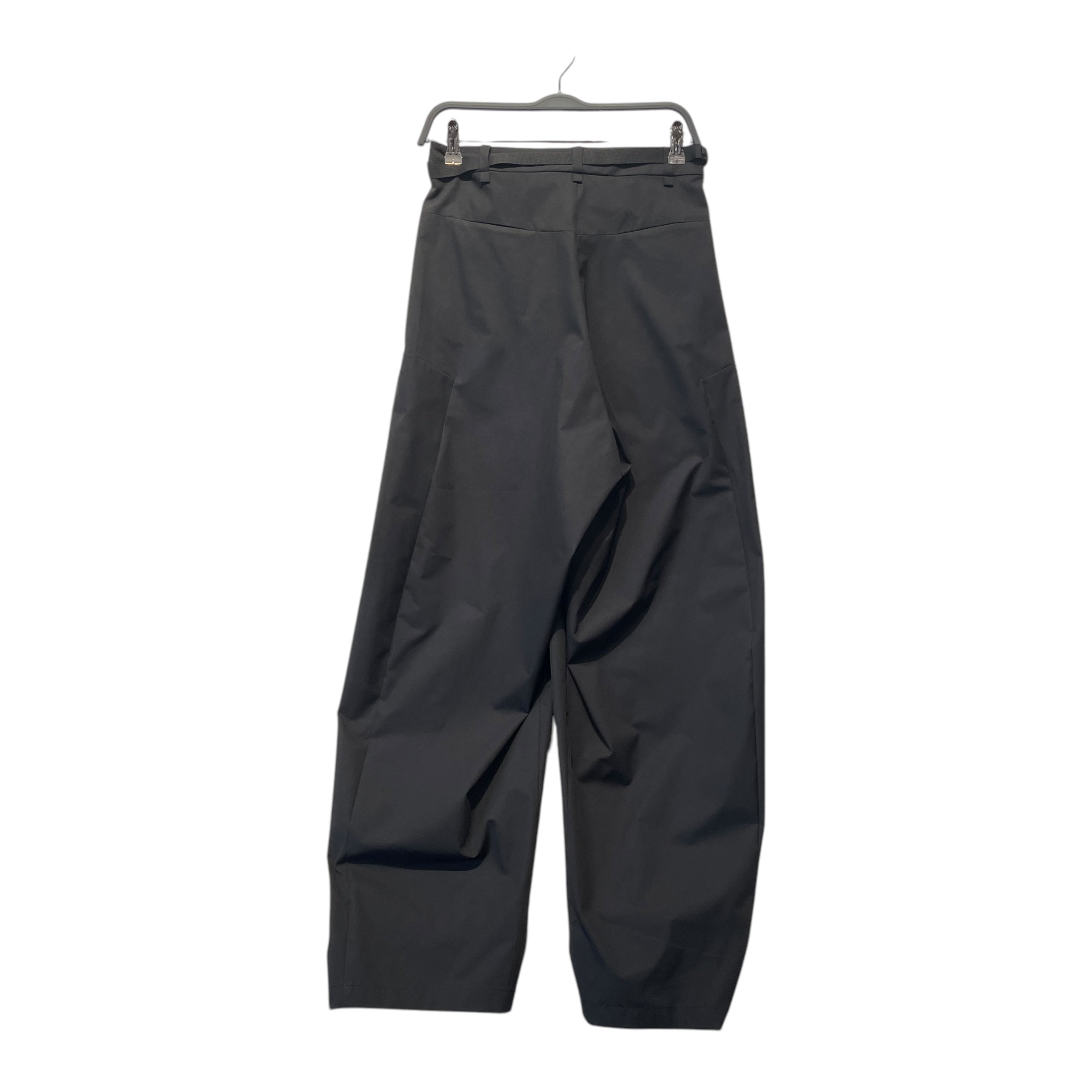 HYEIN SEO/Wide Leg Pants/1/Nylon/BLK/BELTED view 1