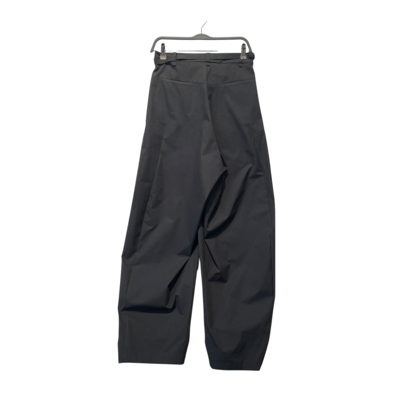 HYEIN SEO/Wide Leg Pants/1/Nylon/BLK/BELTED