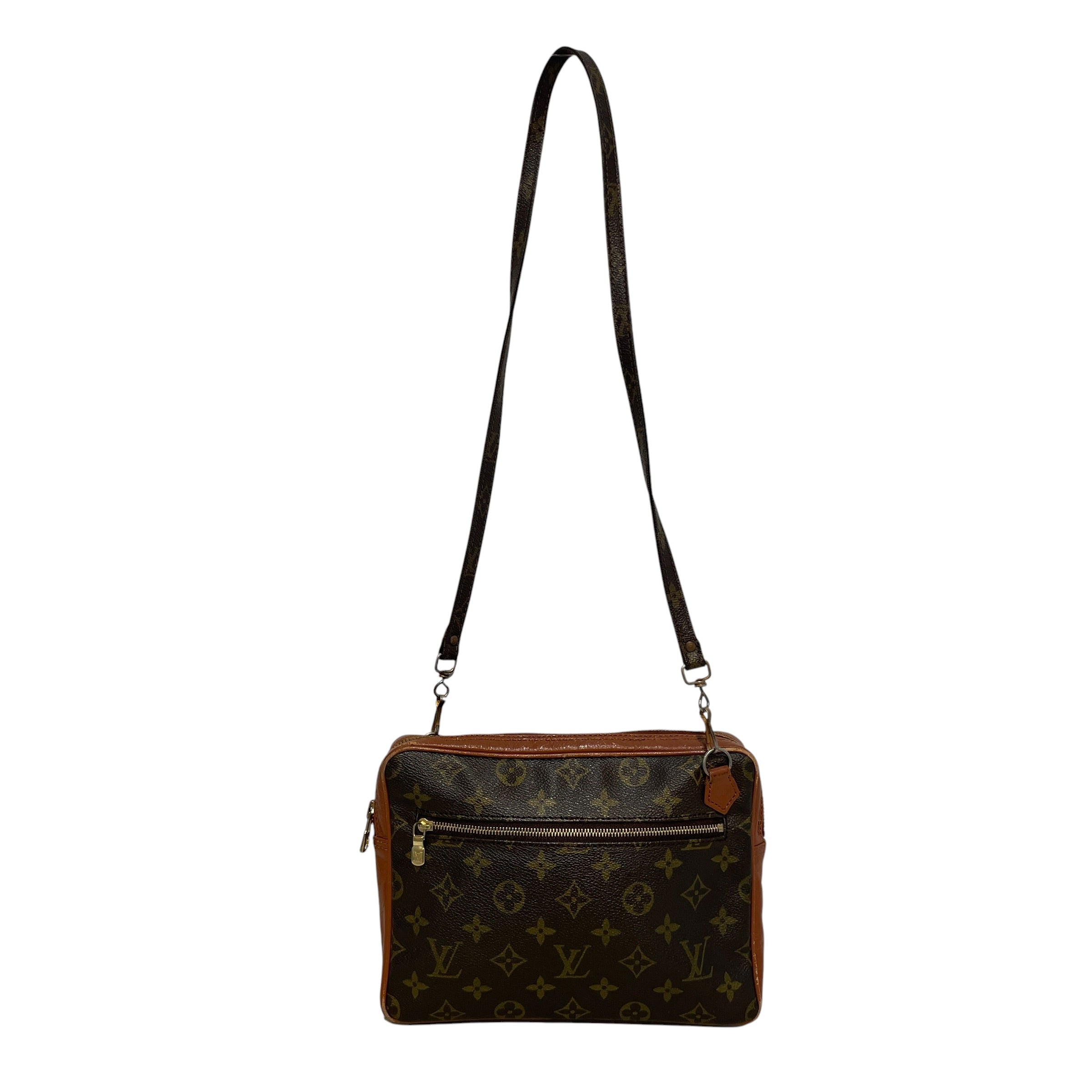 LOUIS VUITTON/Cross Body Bag/Monogram/Leather/BRW/Sac Sport Monogram view 2