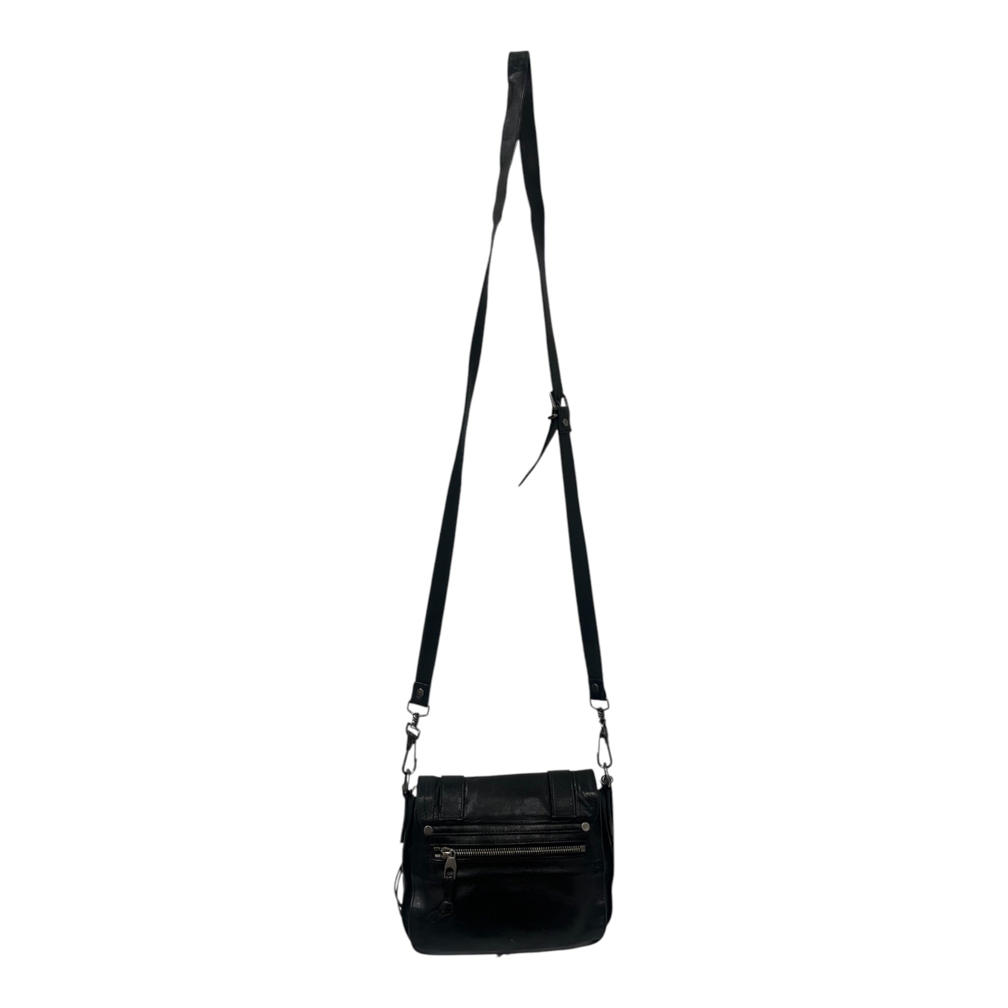 PROENZA SCHOULER/Cross Body Bag/S/Leather/BLK/LAMBSKIN TINY FRINGE BAG view 2
