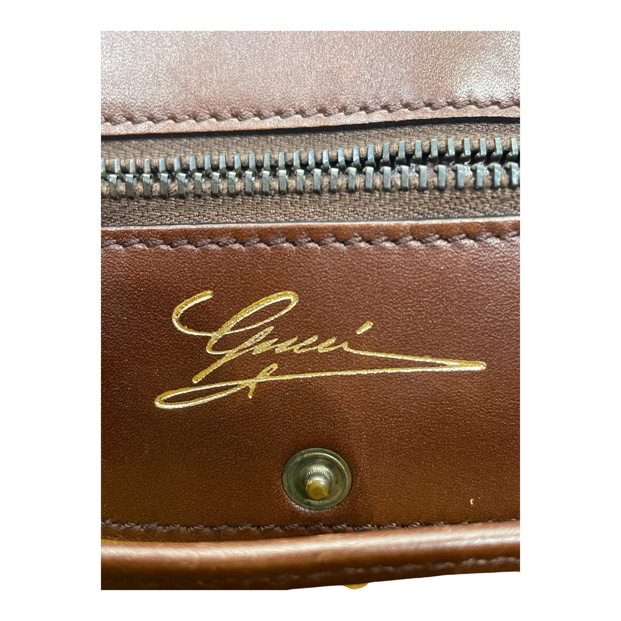 GUCCI/Tote Bag/Leather/BRW/BAMBOO HANDLE view 5