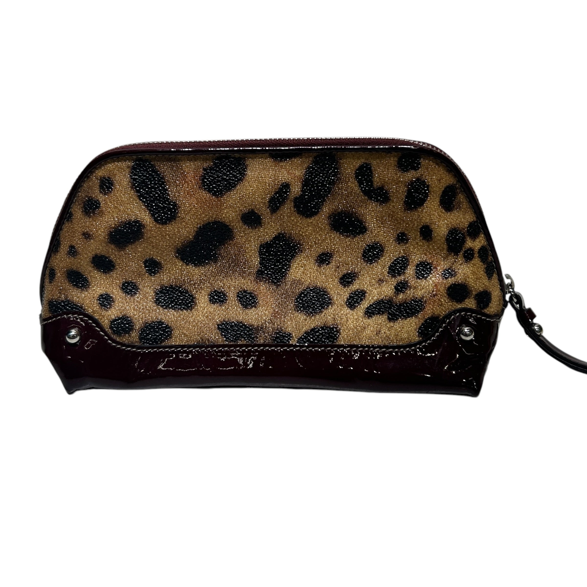 DOLCE&GABBANA/Pouch/Leopard/Leather/CML/SMALL LEOPARD PRINT POUCH view 1