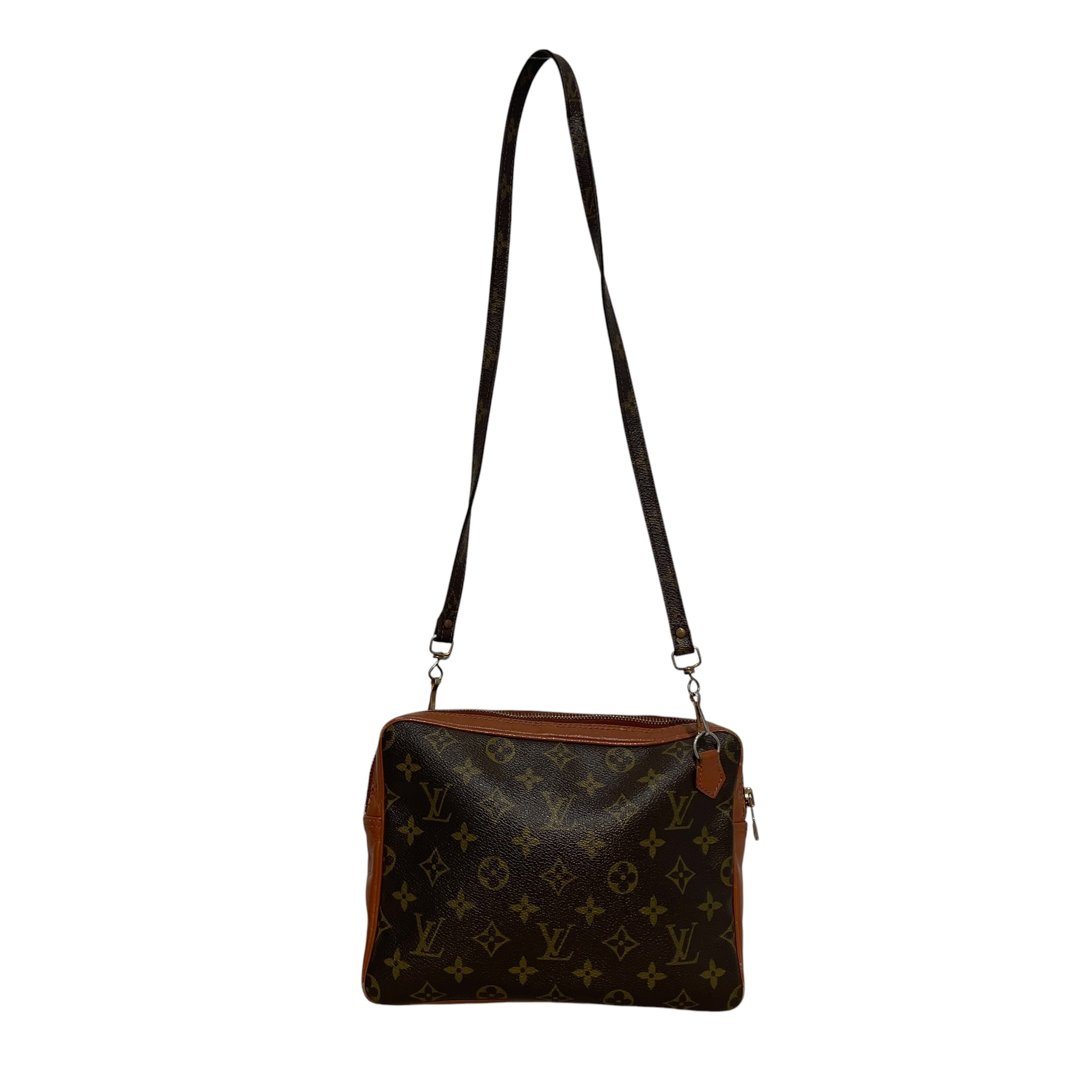 LOUIS VUITTON/Cross Body Bag/Monogram/Leather/BRW/Sac Sport Monogram view 1