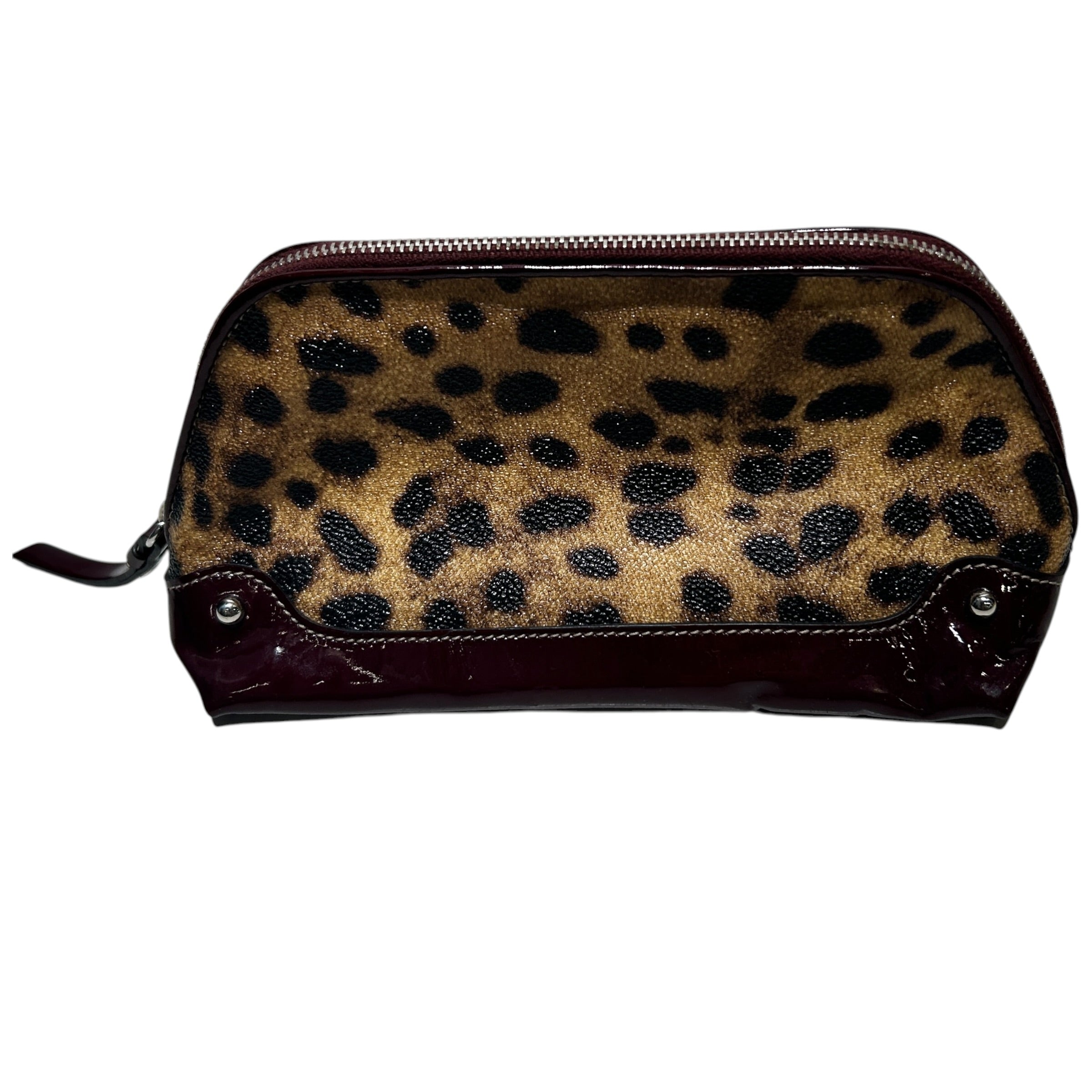 DOLCE&GABBANA/Pouch/Leopard/Leather/CML/SMALL LEOPARD PRINT POUCH view 2