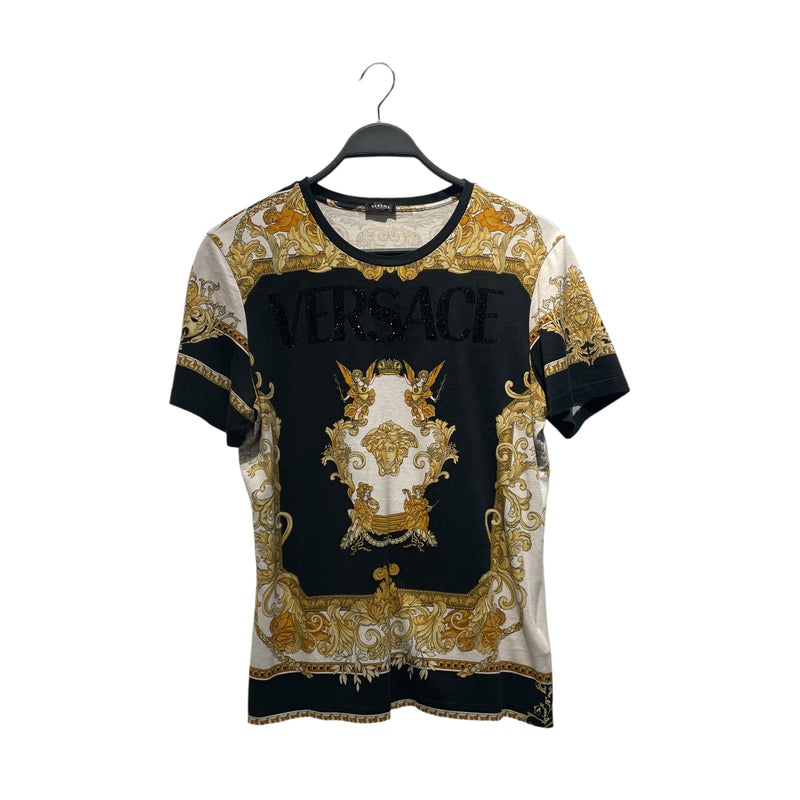 VERSACE/T-Shirt/XS/All Over Print/Cotton/MLT/