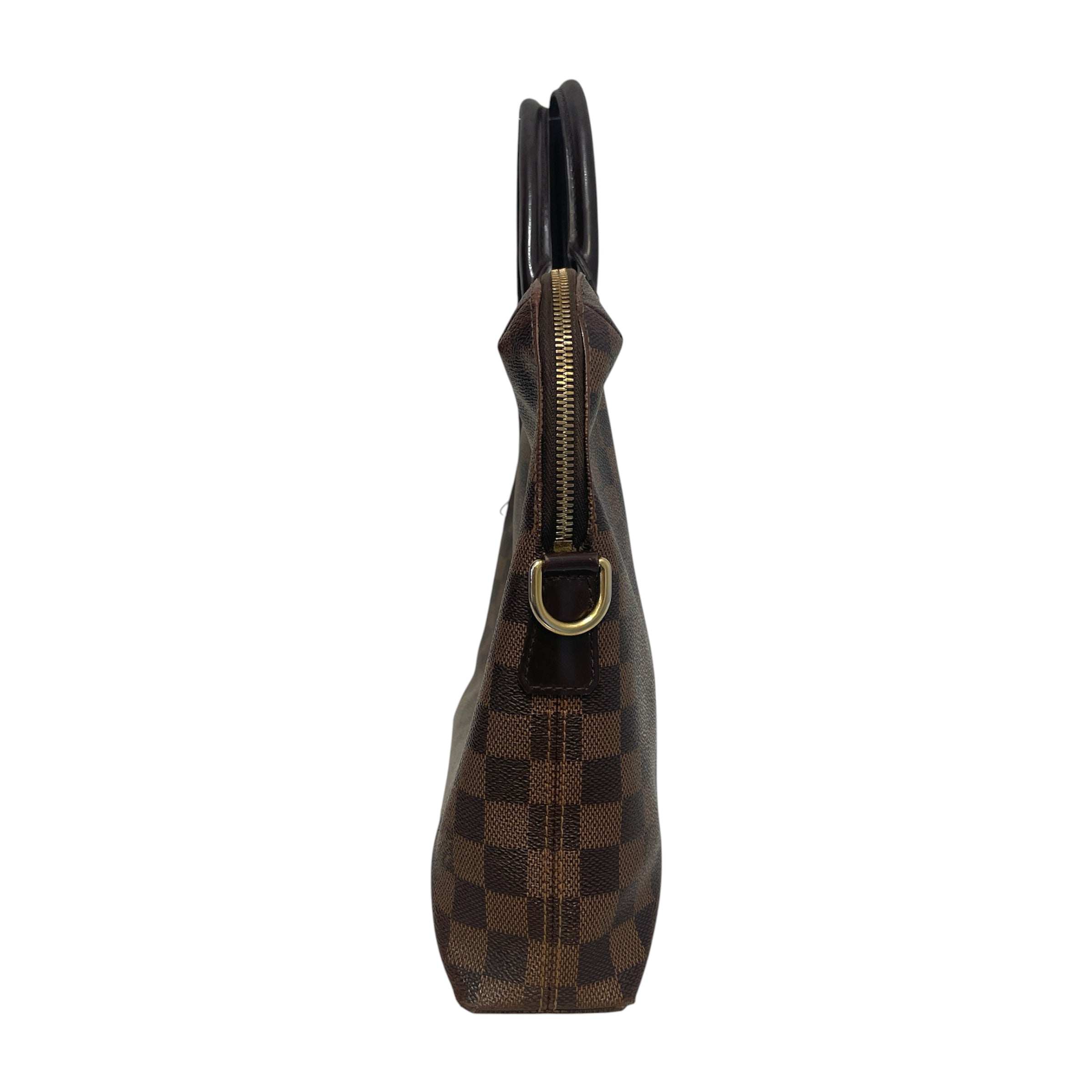 LOUIS VUITTON/Tote Bag/Monogram/Leather/BRW/Damier Ebene Porte view 2