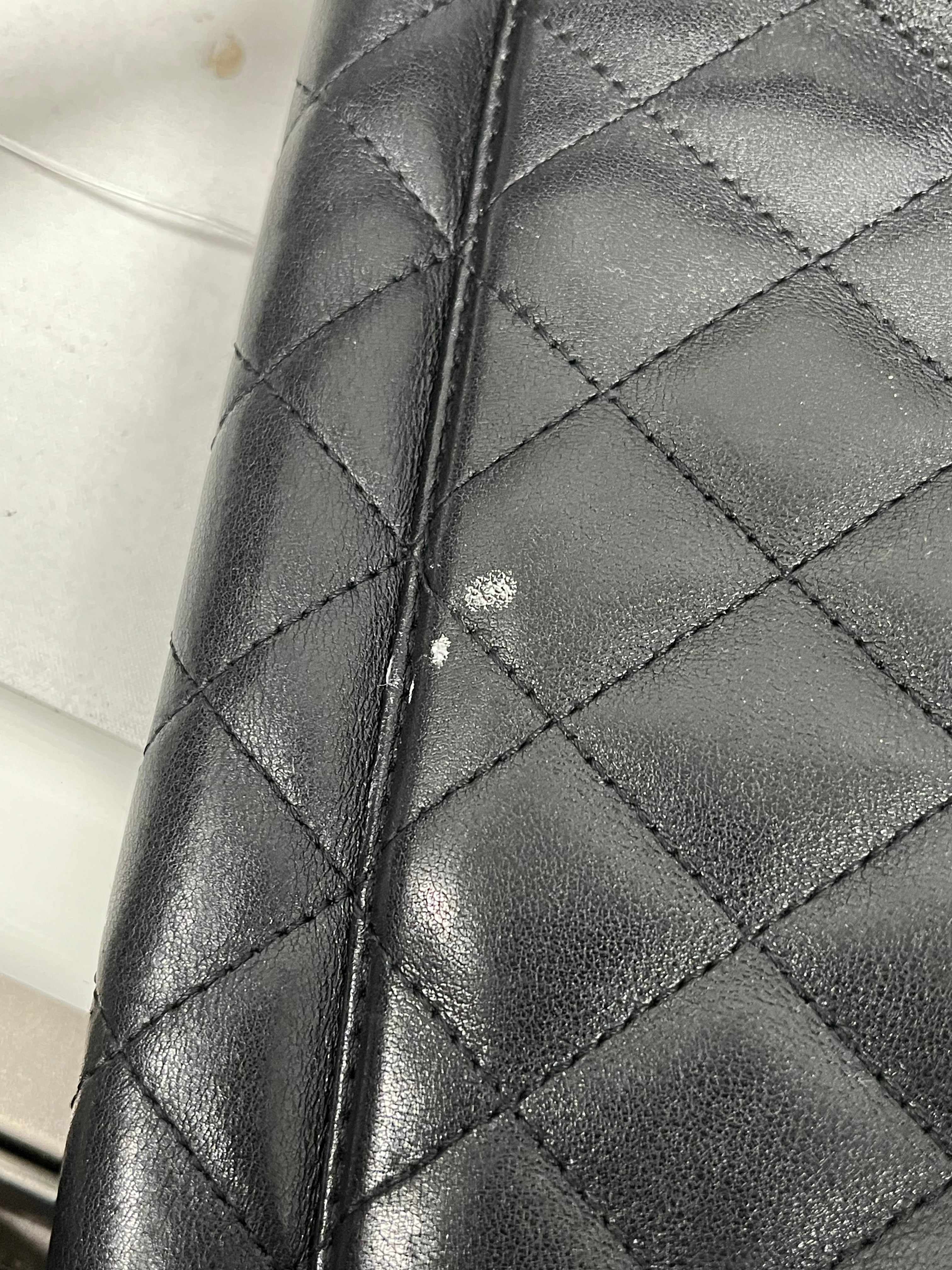 CHANEL/Hand Bag/Leather/BLK/LARGE CAMBRON MULTIPOCKET view 5