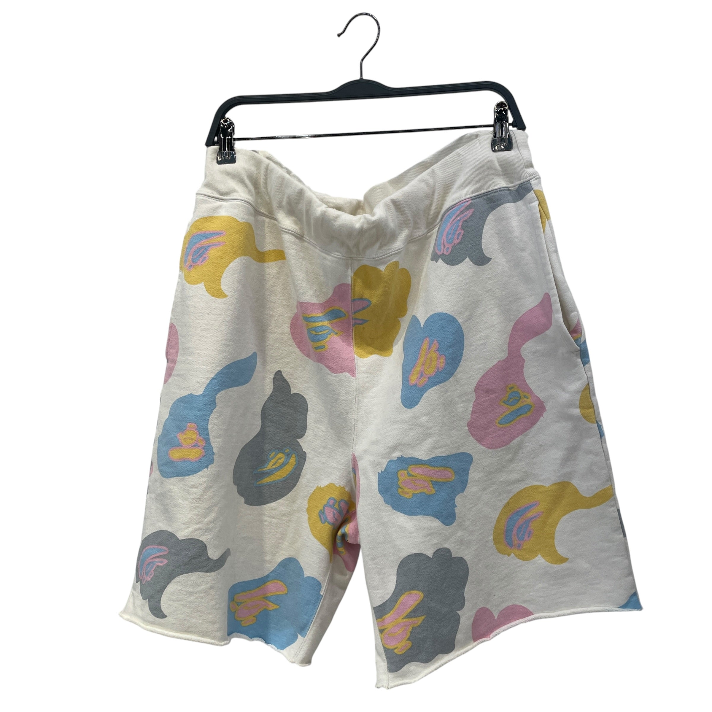 A BATHING APE/Shorts/XL/Cotton/WHT/All Over Print/Cotton Candy Camo view 1