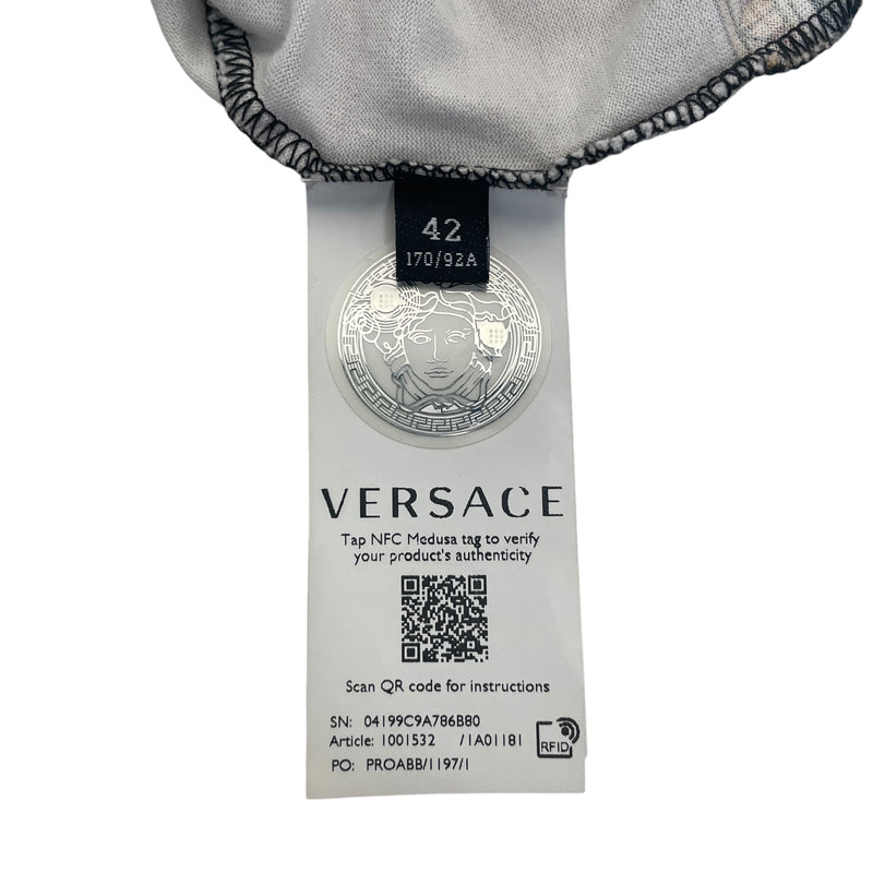 VERSACE/T-Shirt/XS/All Over Print/Cotton/MLT/