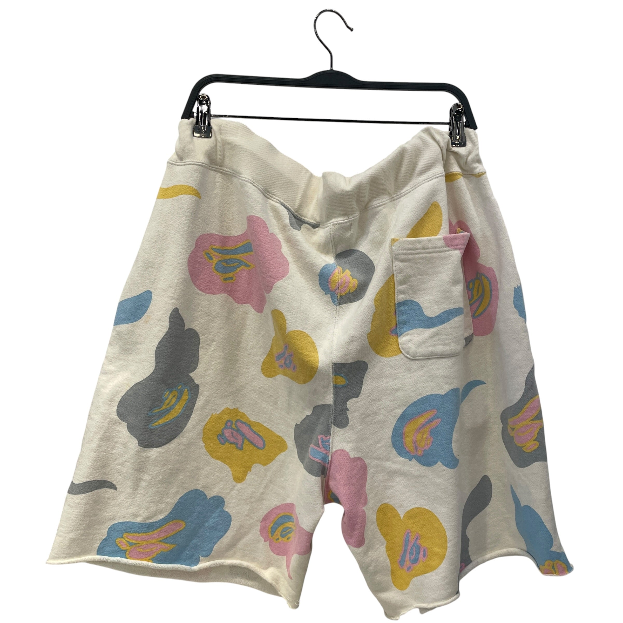 A BATHING APE/Shorts/XL/Cotton/WHT/All Over Print/Cotton Candy Camo view 2
