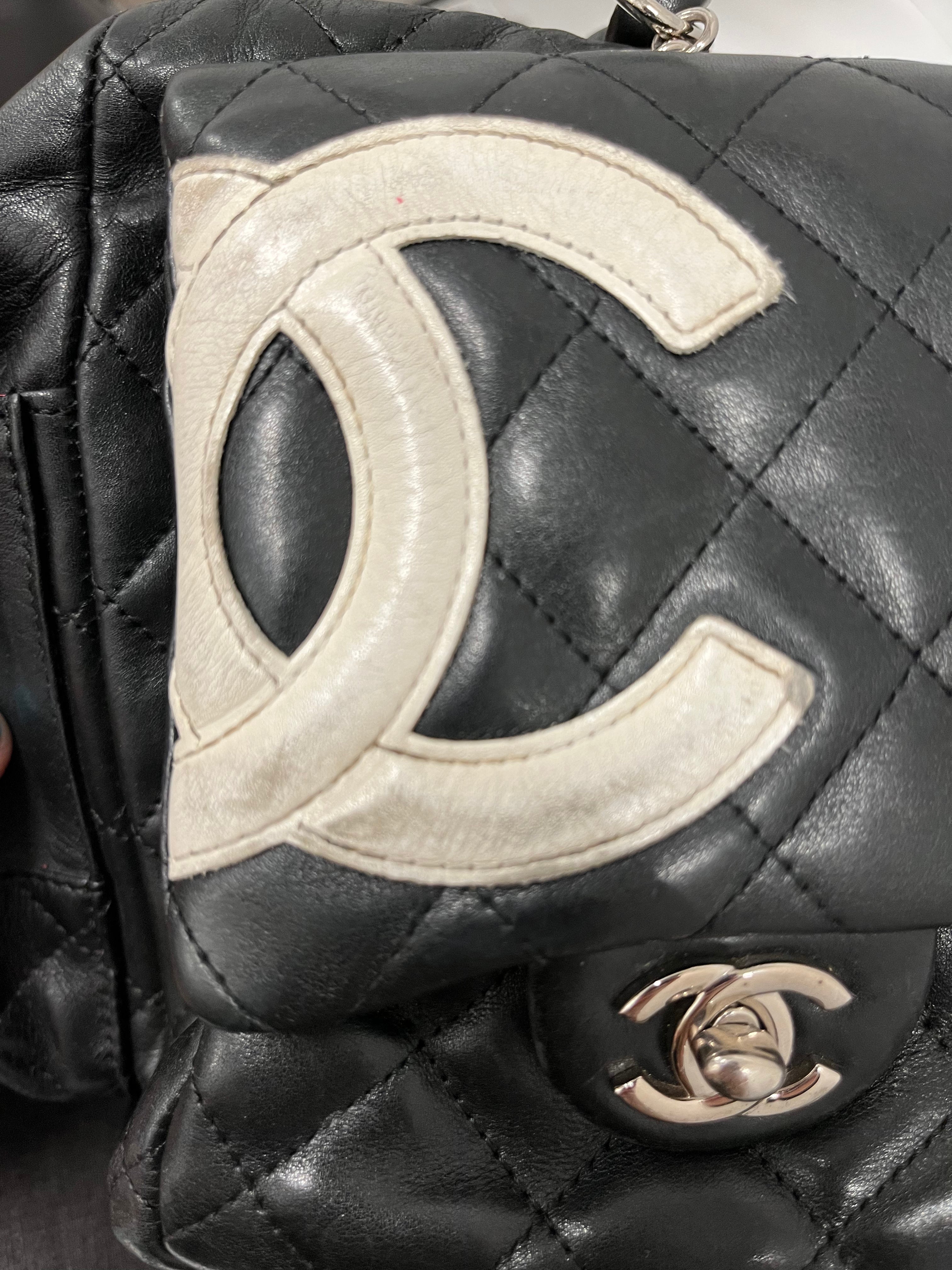 CHANEL/Hand Bag/Leather/BLK/LARGE CAMBRON MULTIPOCKET view 6