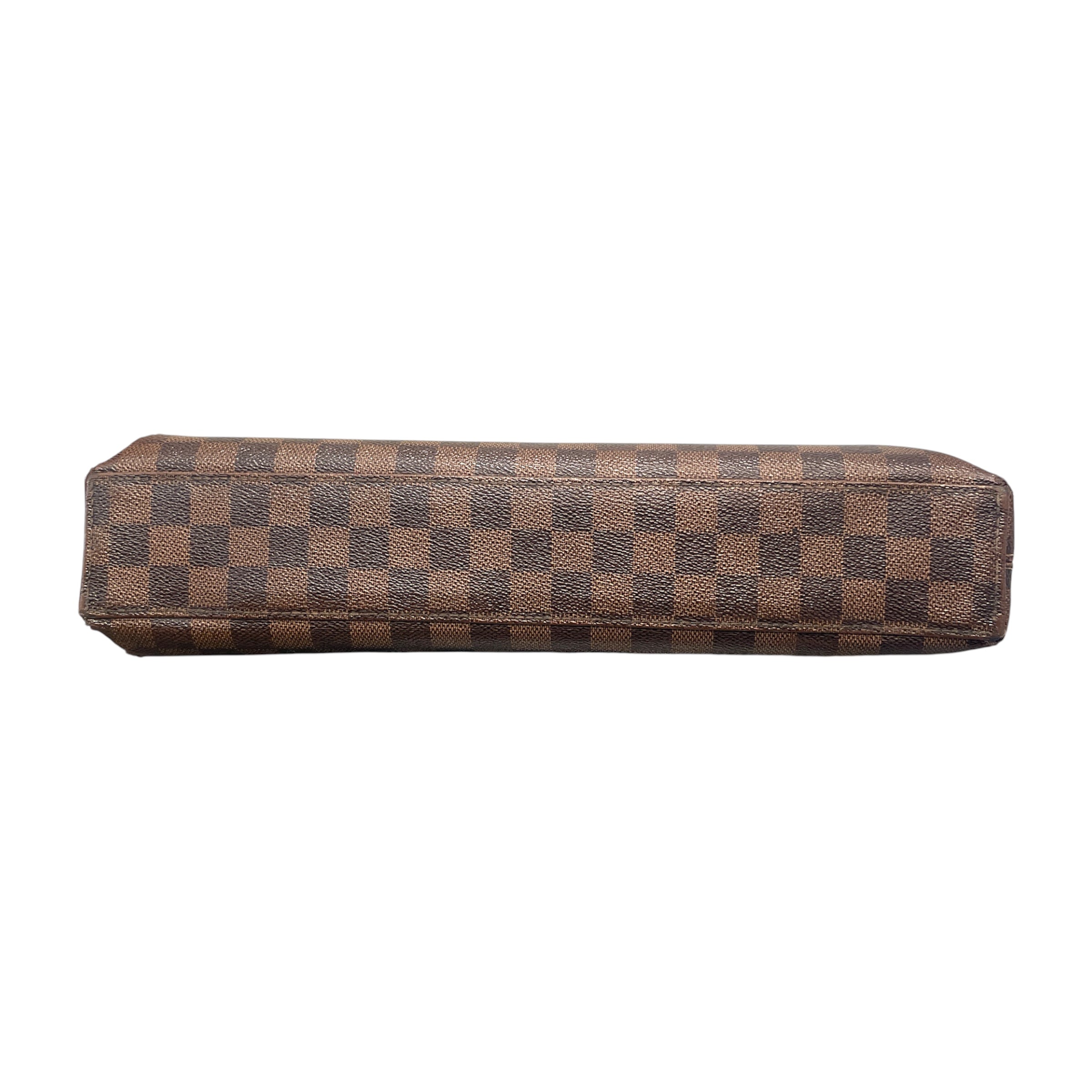 LOUIS VUITTON/Tote Bag/Monogram/Leather/BRW/Damier Ebene Porte view 5