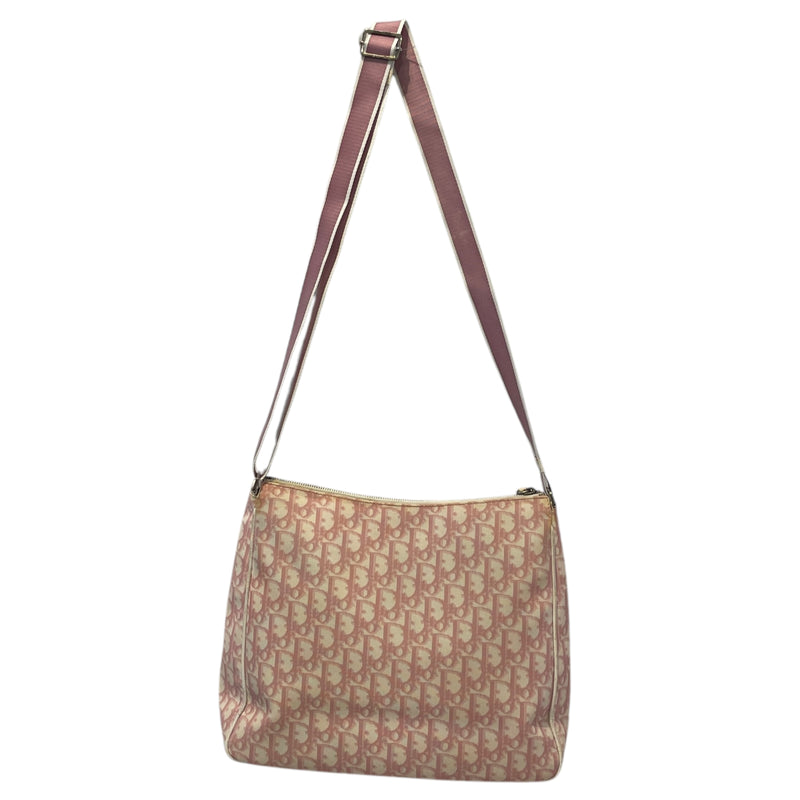 Christian Dior/Hand Bag/Monogram/PNK/2 WHITE STRIPES.pink/white