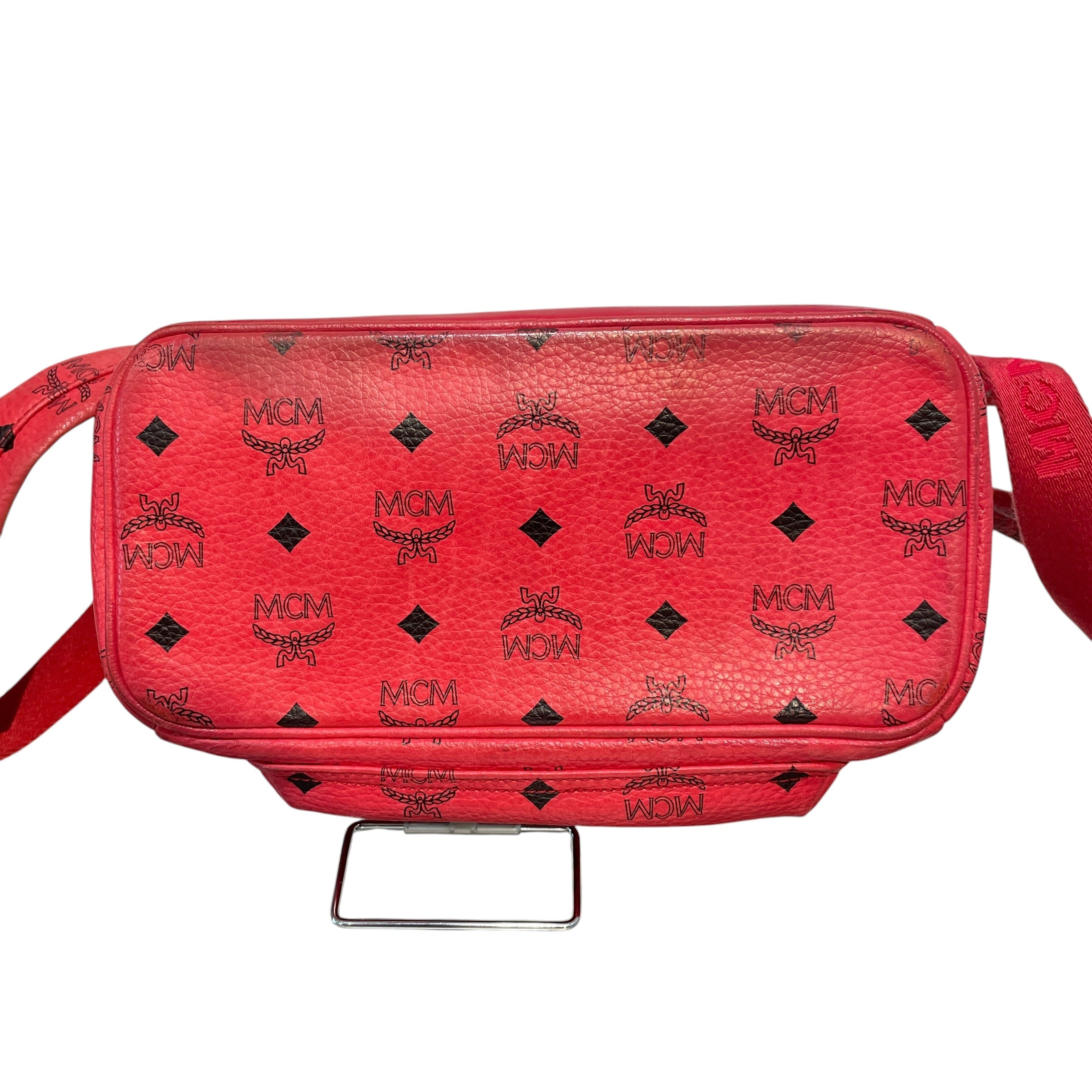 MCM/Bag/Monogram/Leather/PNK/BAckpack view 6
