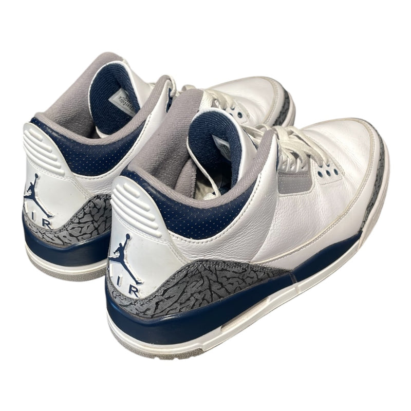 NIKE/AIR JORDAN 3 RETRO/Hi-Sneakers/US 10.5/Border/WHT/CT8532-140