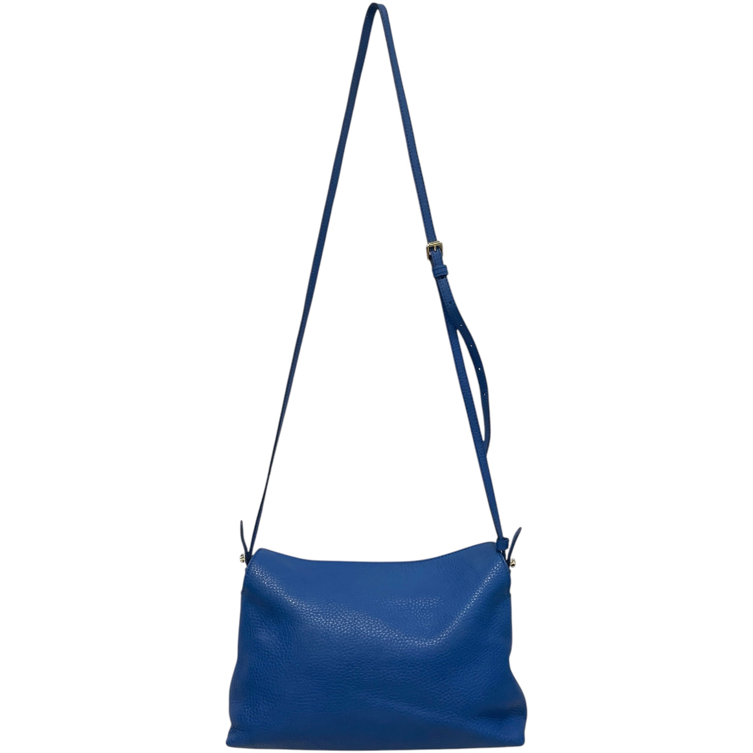 BURBERRY/Cross Body Bag/Leather/BLU/Leah view 2