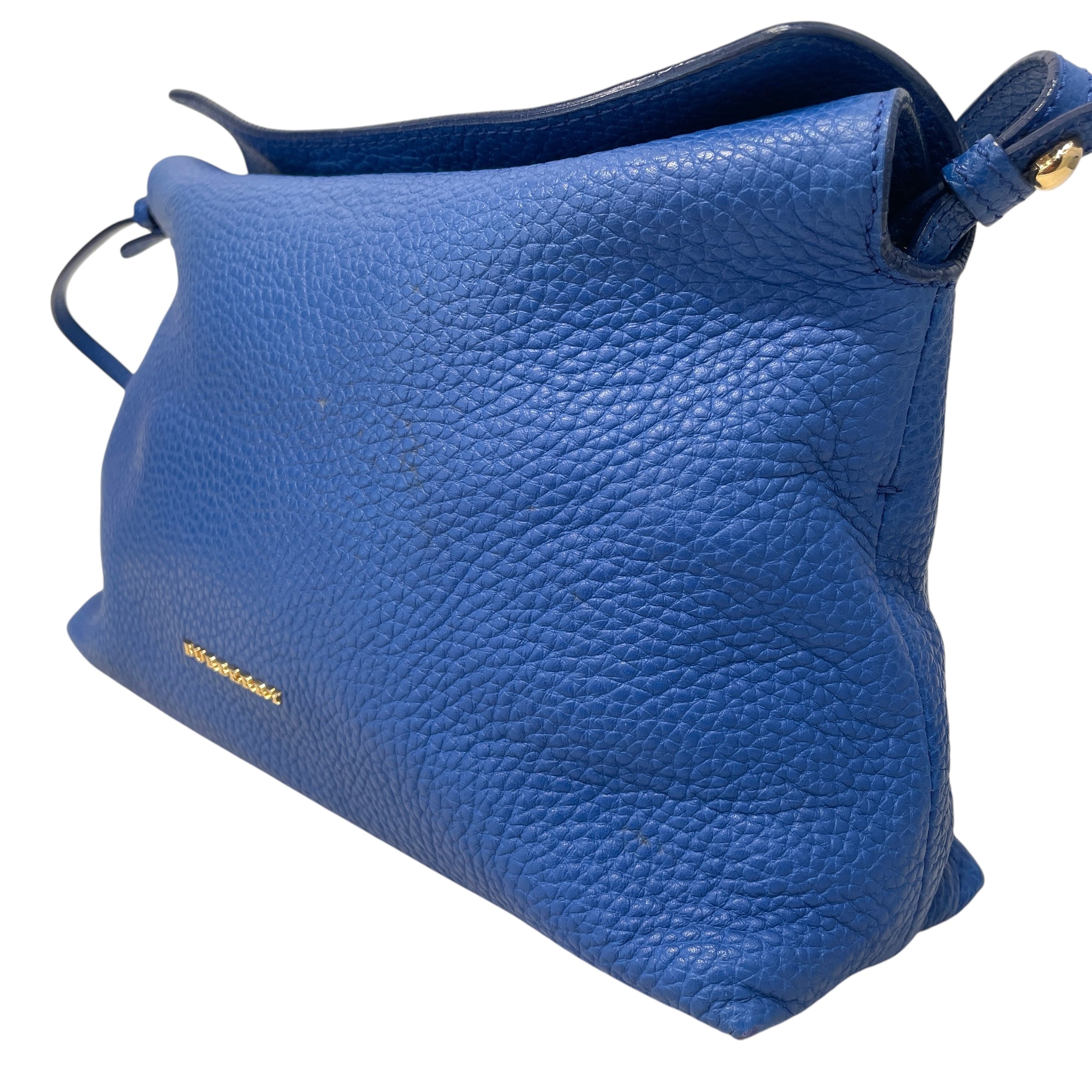 BURBERRY/Cross Body Bag/Leather/BLU/Leah view 6