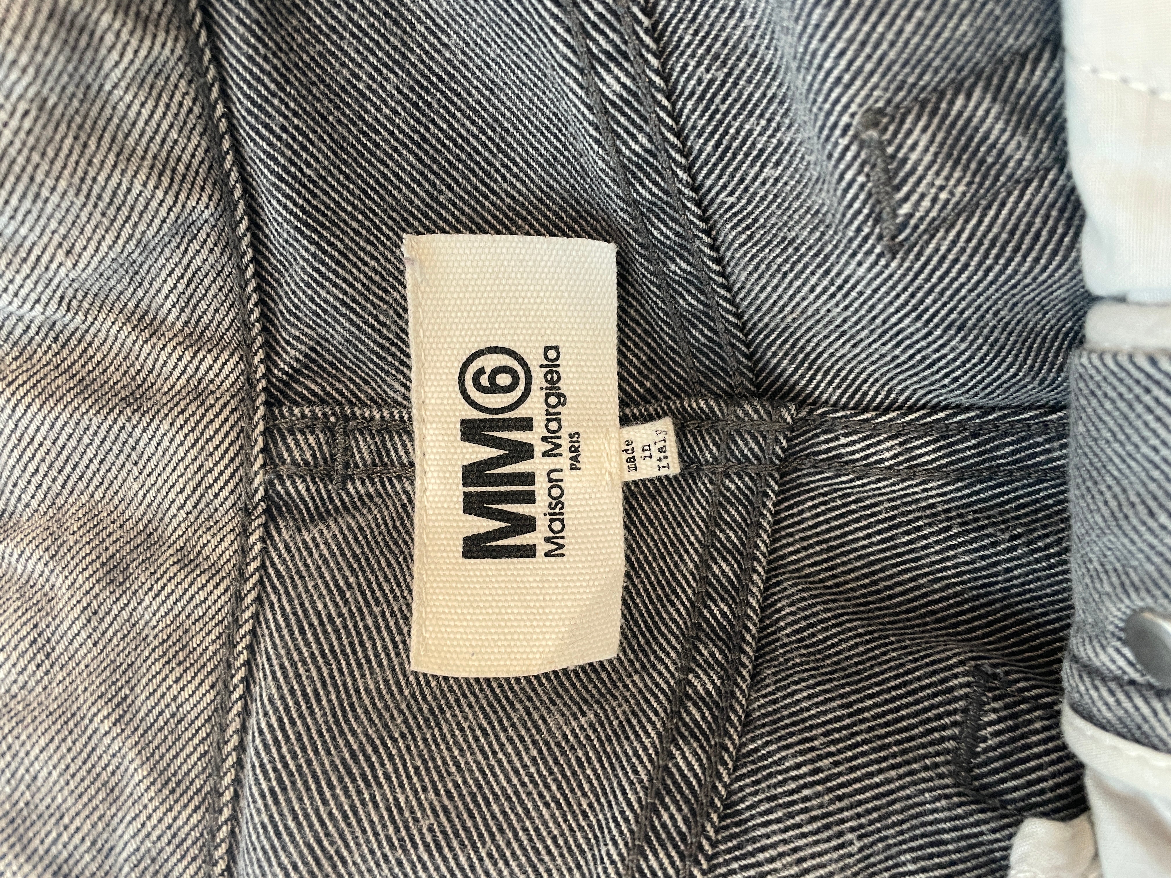 MM6/Straight Pants/40/Cotton/GRY/3 BUTTON UP 0357949931 view 3