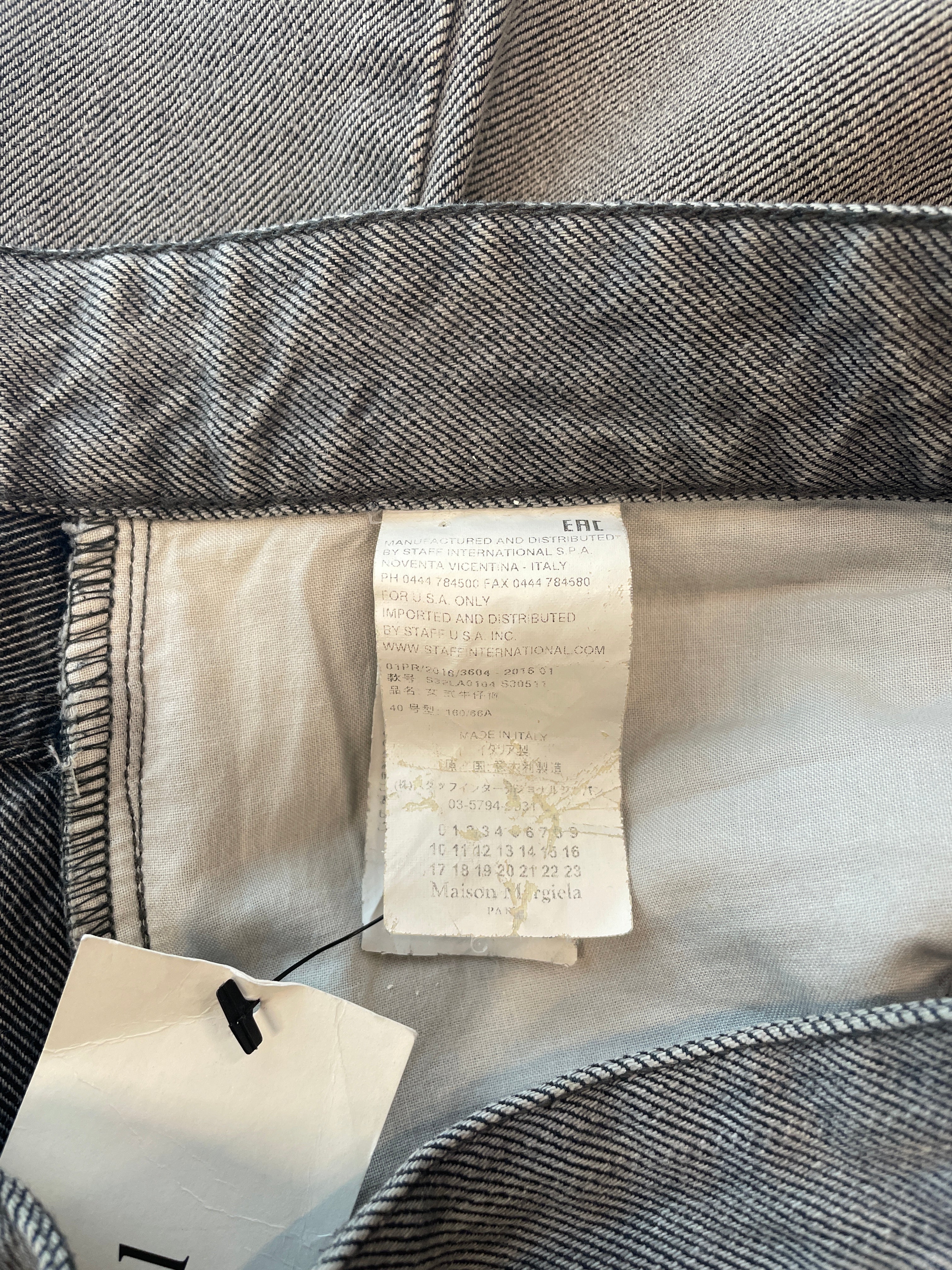 MM6/Straight Pants/40/Cotton/GRY/3 BUTTON UP 0357949931 view 5