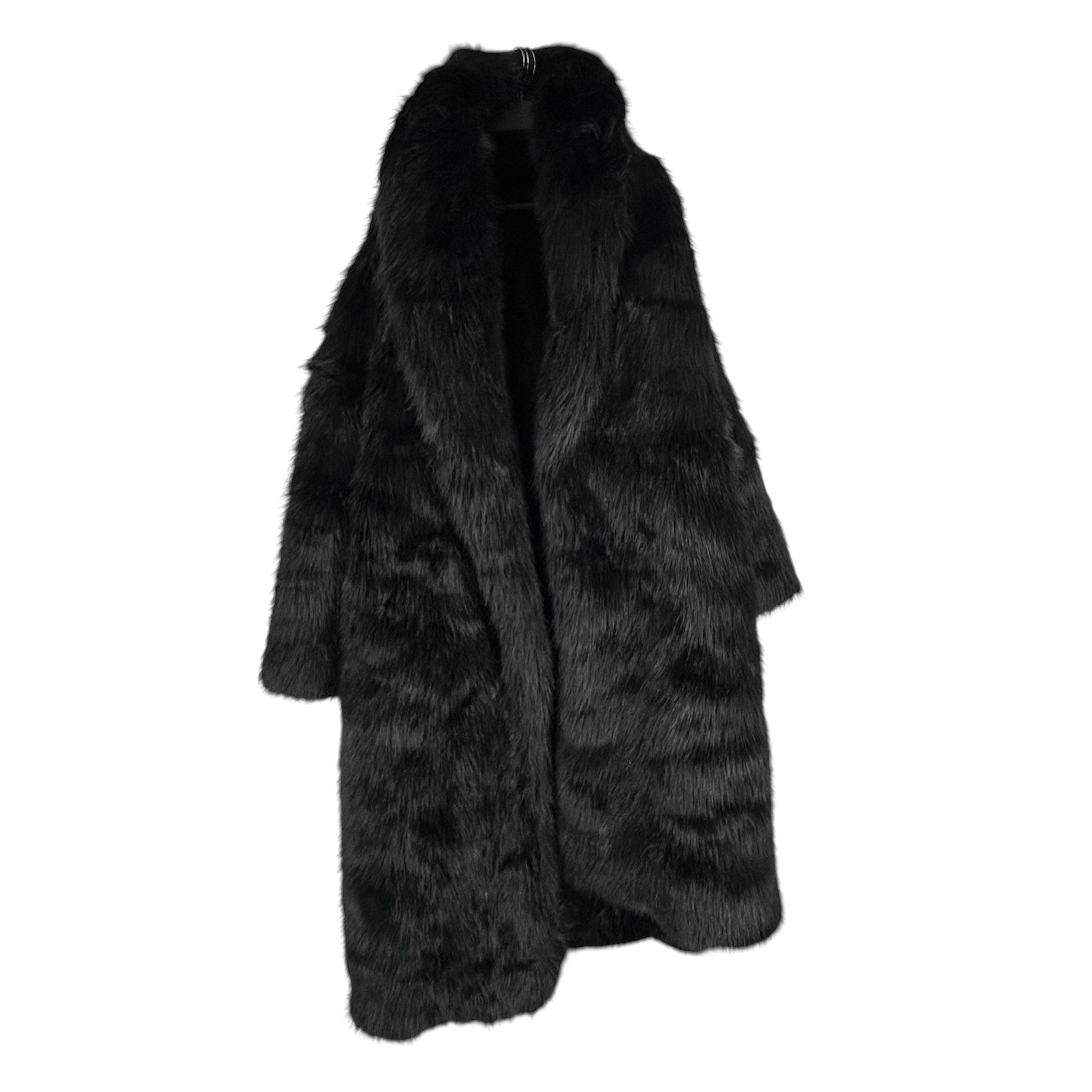 entire studios/Jacket/XS/BLK/LONG JKT WITH BLACK FUR view 1