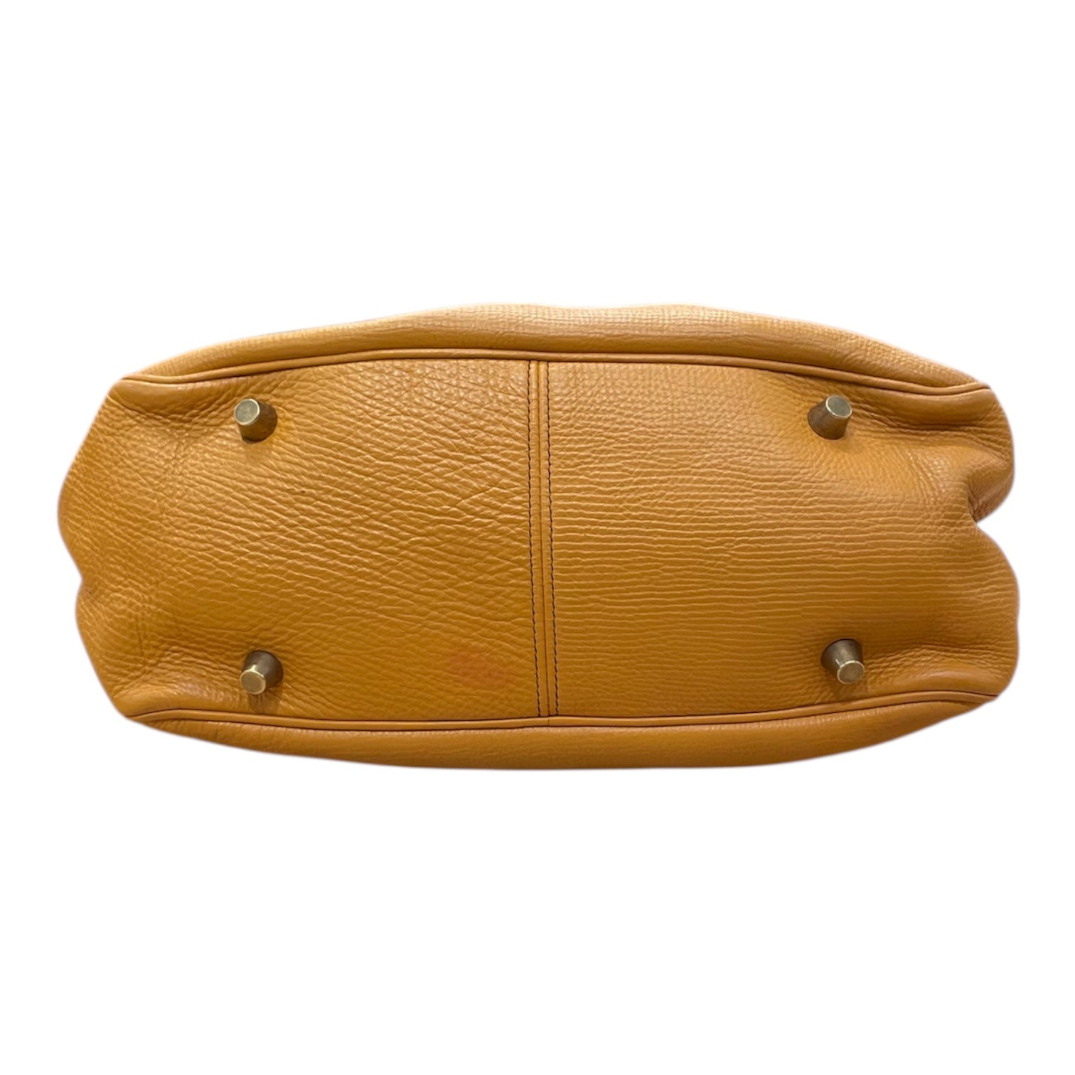 CELINE/Hand Bag/Leather/CML/gold accents view 6