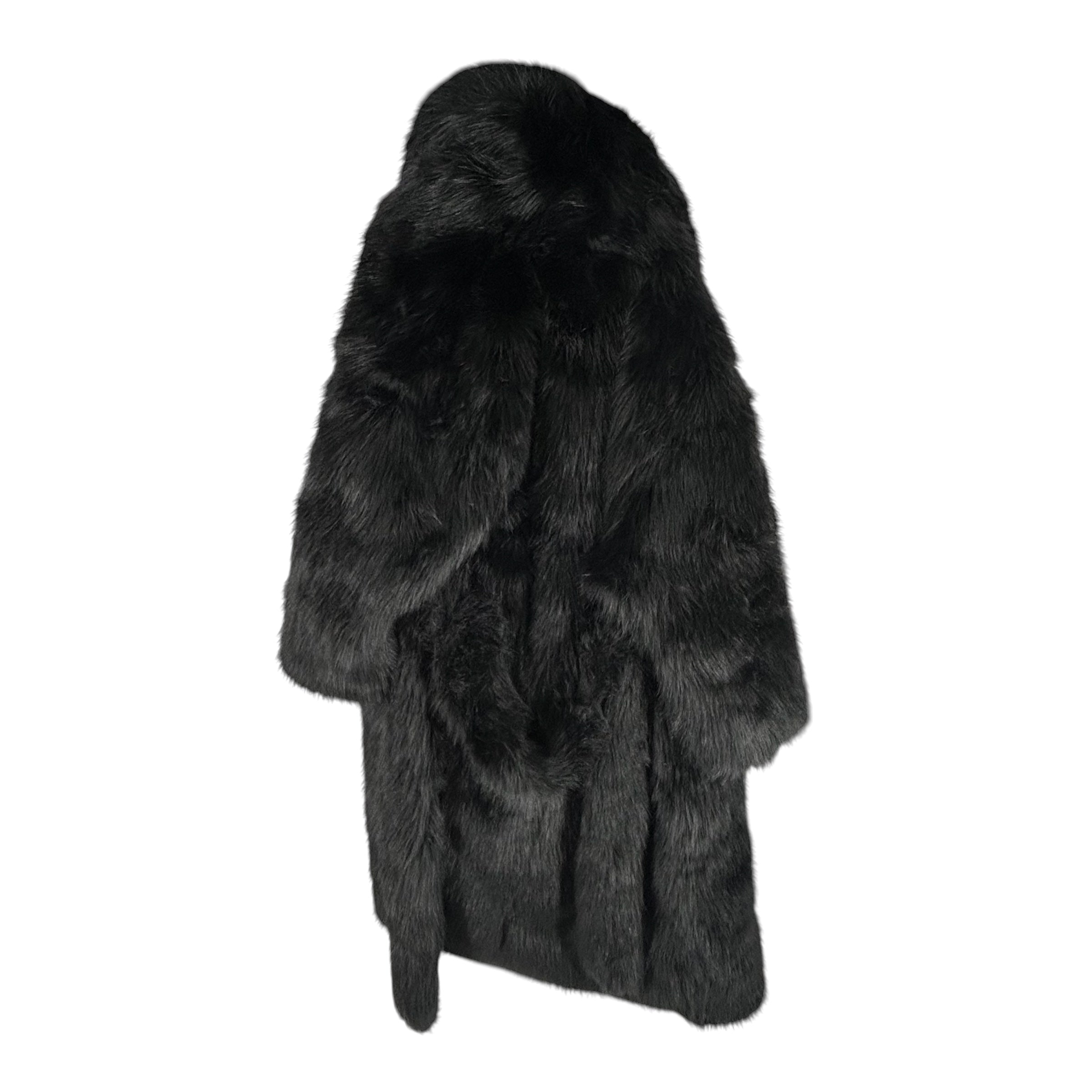 entire studios/Jacket/XS/BLK/LONG JKT WITH BLACK FUR view 2