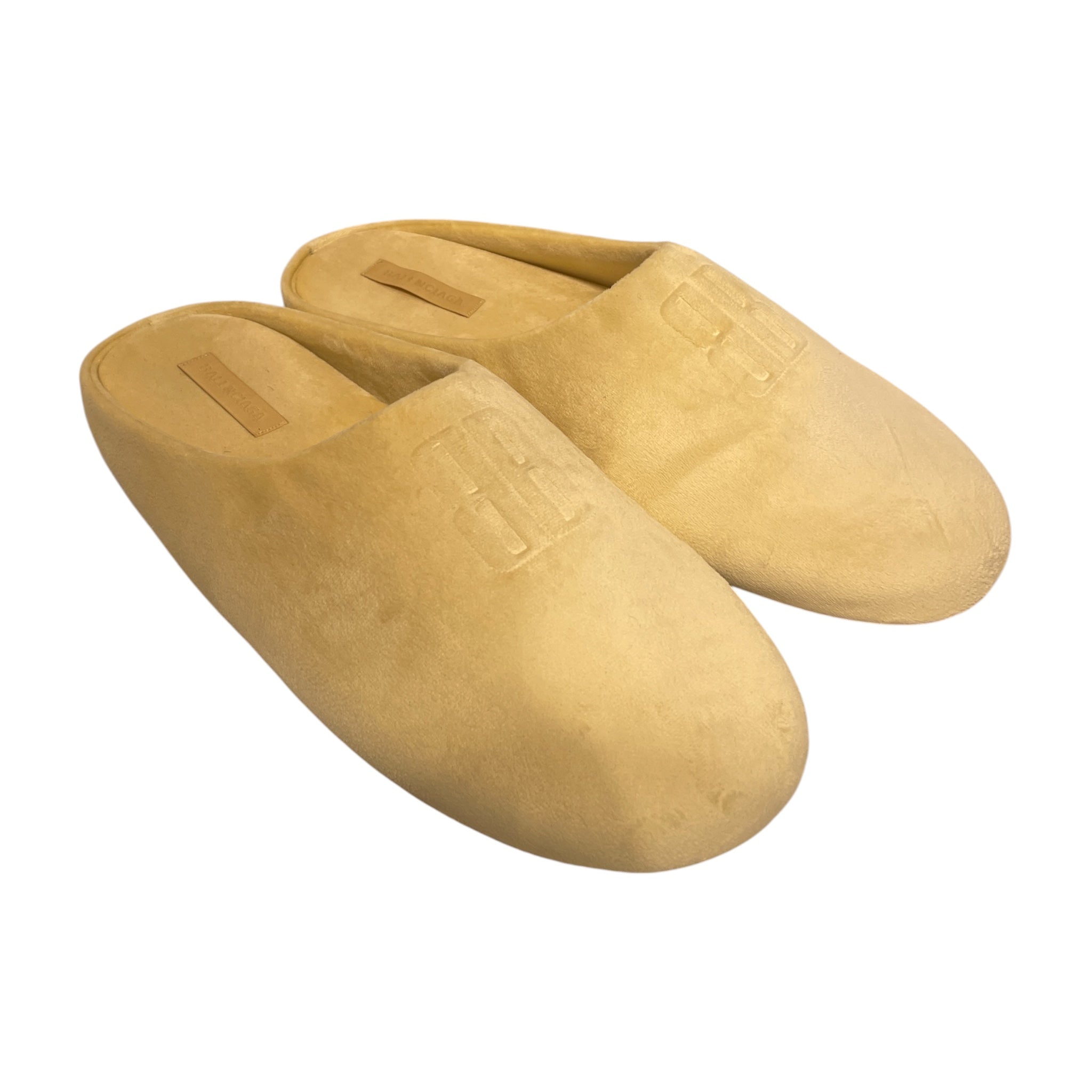 BALENCIAGA/Sandals/EU 41/Cotton/YEL/CHATEAU MULE view 1