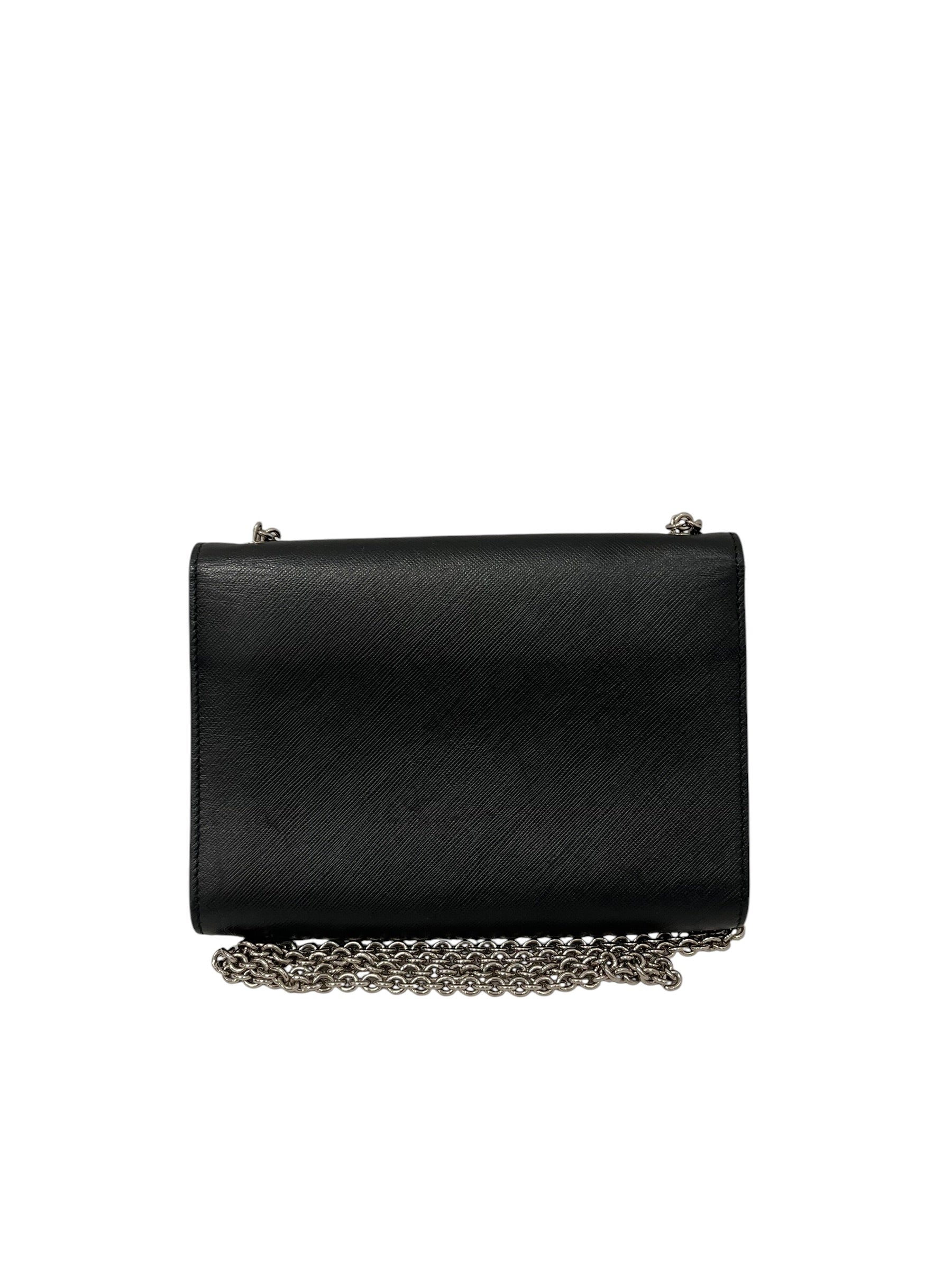 Salvatore Ferragamo/Cross Body Bag/Leather/BLK/AU-22/B558 view 2