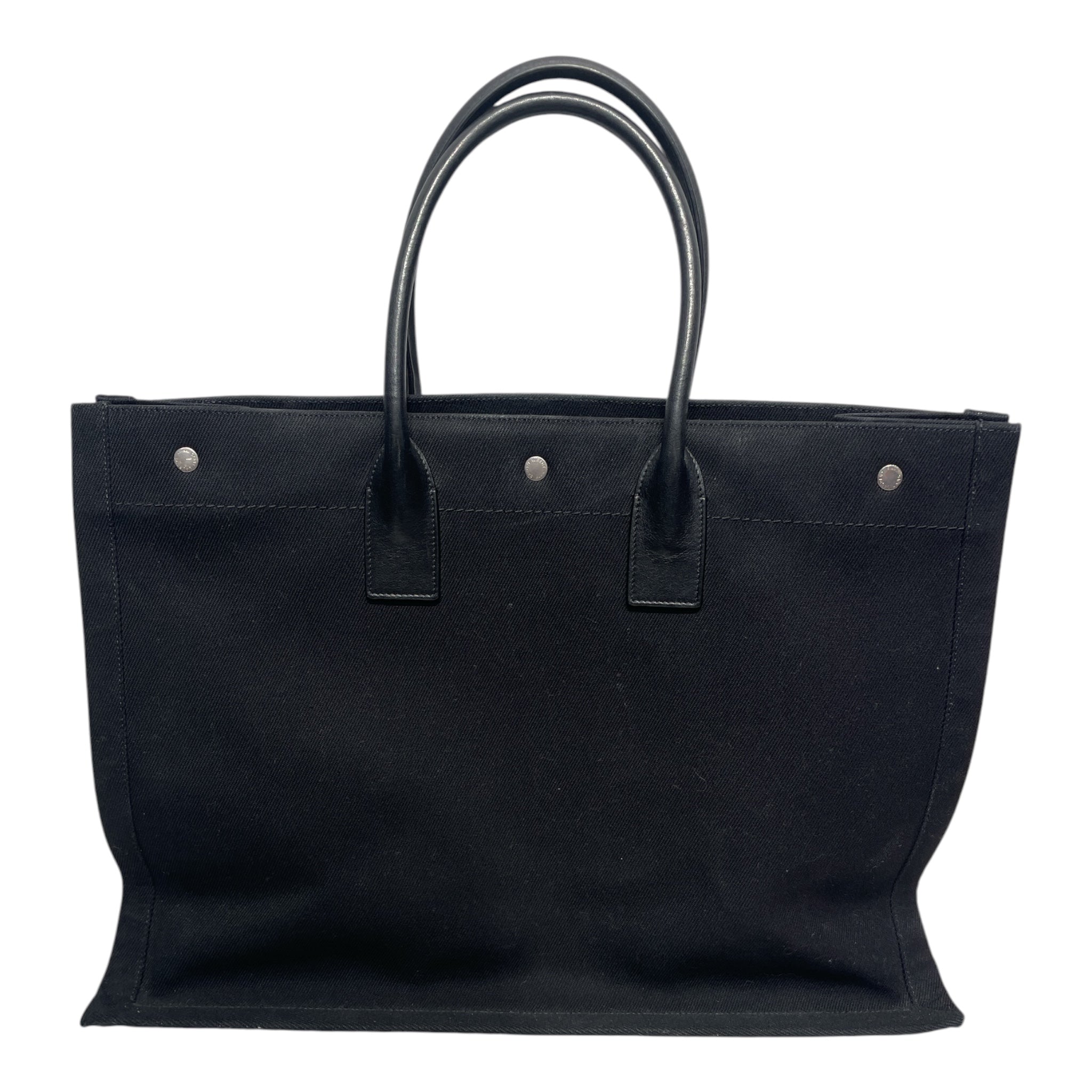 SAINT LAURENT/Tote Bag/BLK/RIVE GAUCHE TOTE BLACK view 2