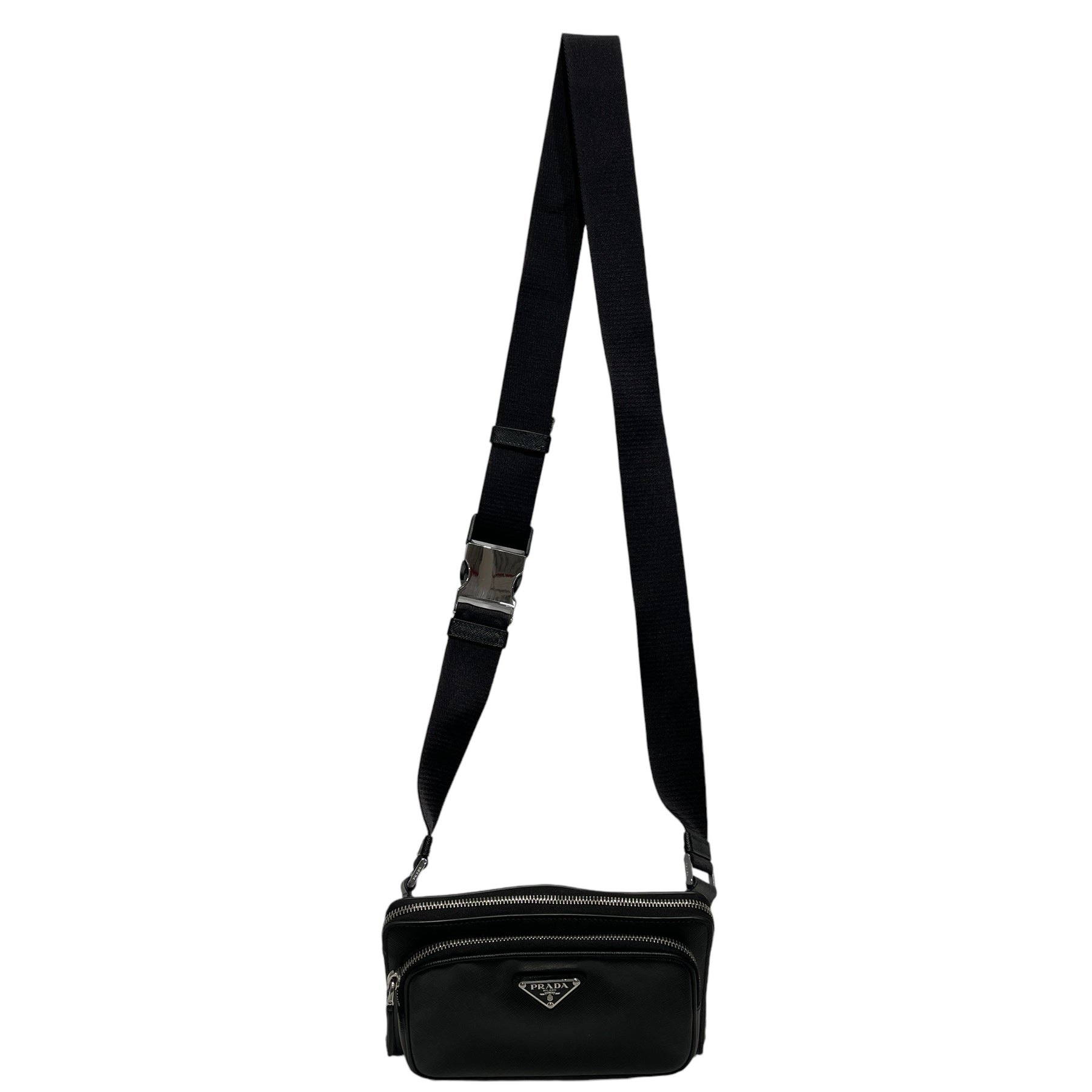 PRADA 2VL132 body bag astonished Triangular