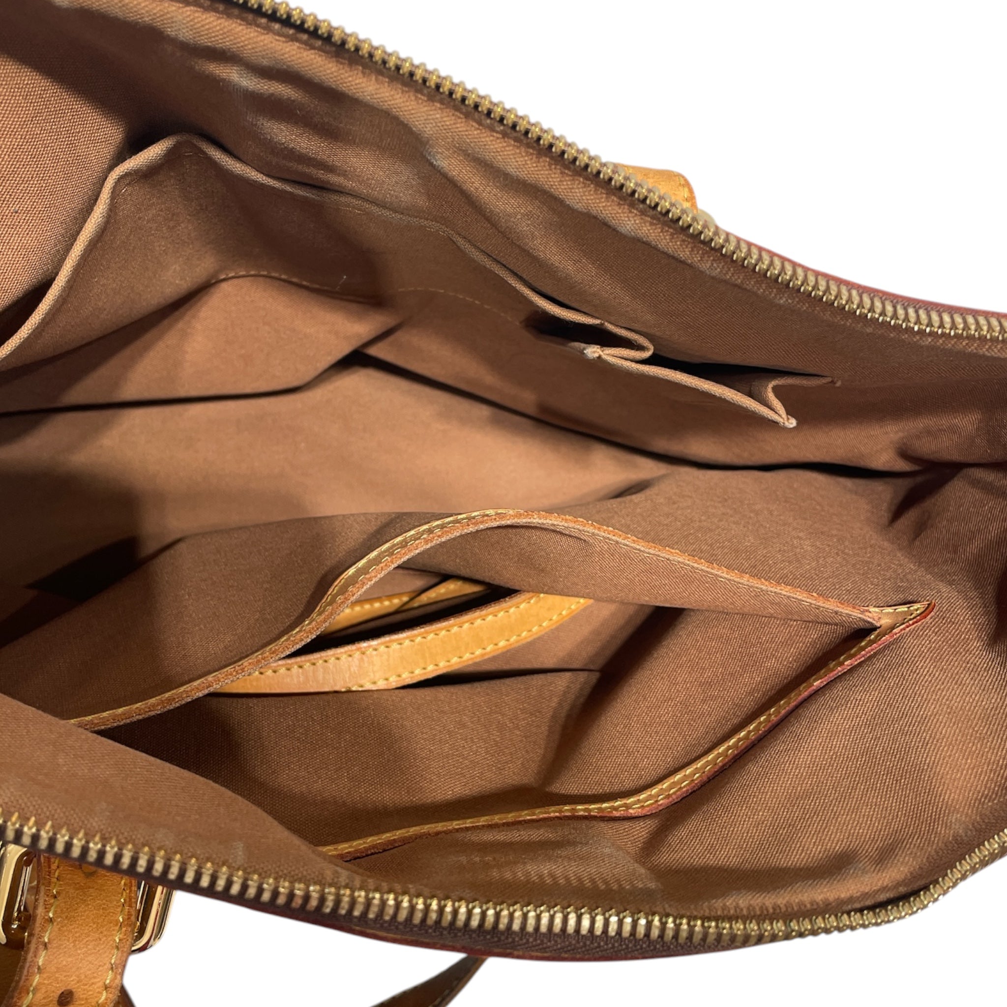 LOUIS VUITTON/Hand Bag/Monogram/Leather/BRW/palermo tote view 4