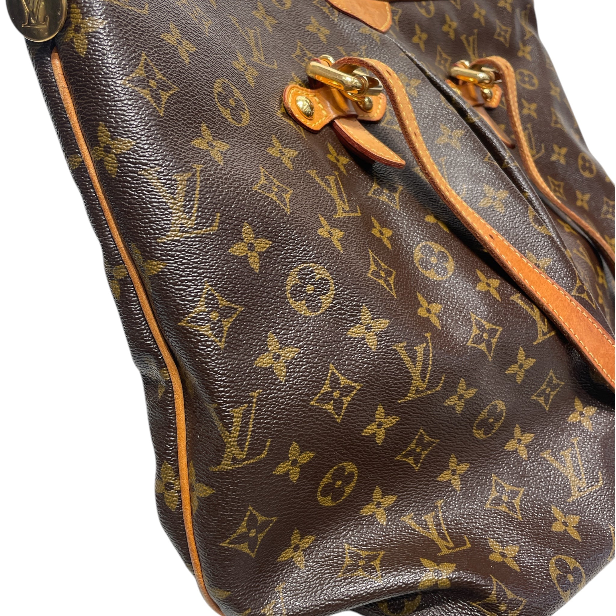 LOUIS VUITTON/Hand Bag/Monogram/Leather/BRW/palermo tote view 6