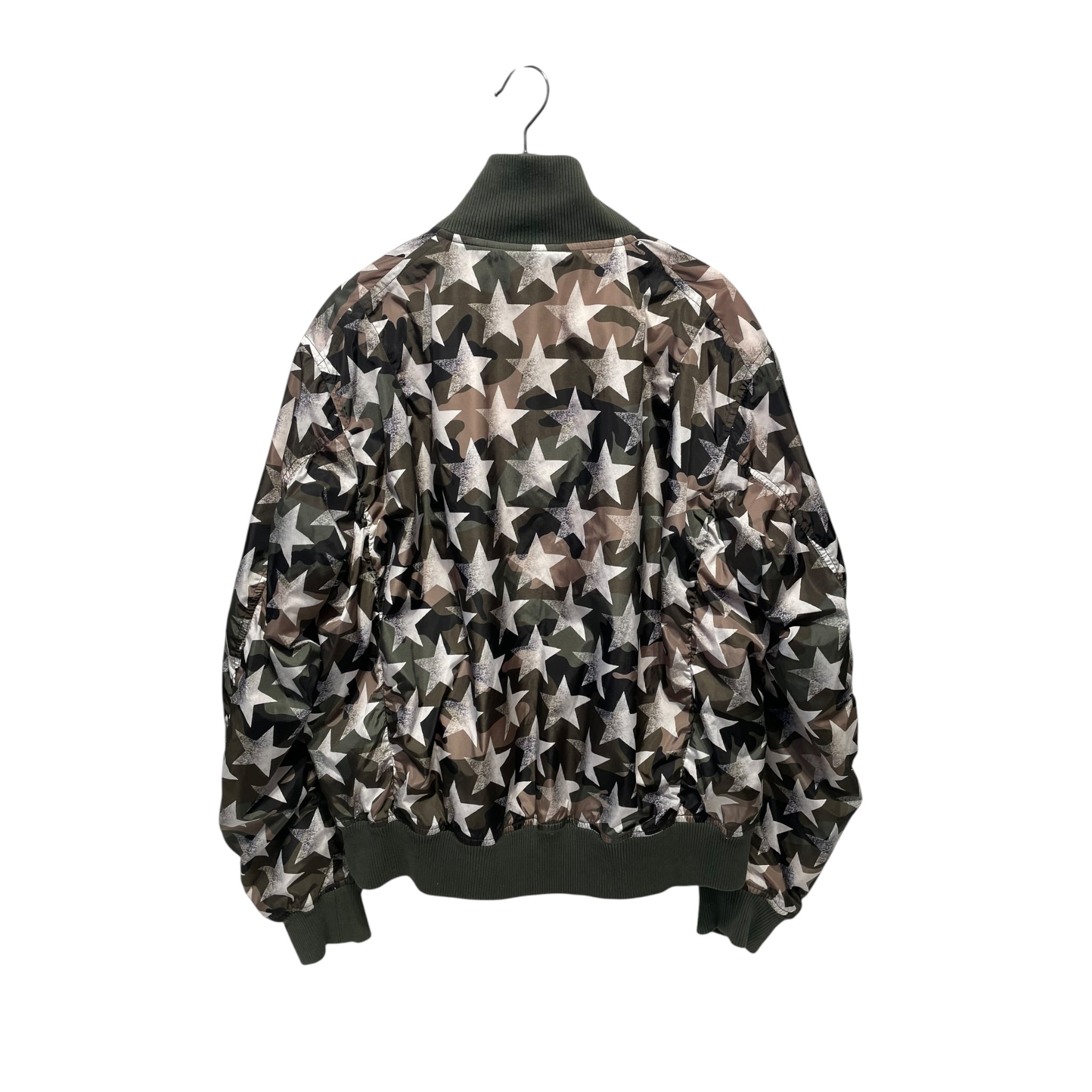 VALENTINO/Flight Jkt/50/Polyester/GRN/Camouflage/CAMO STAR MOTIF view 2
