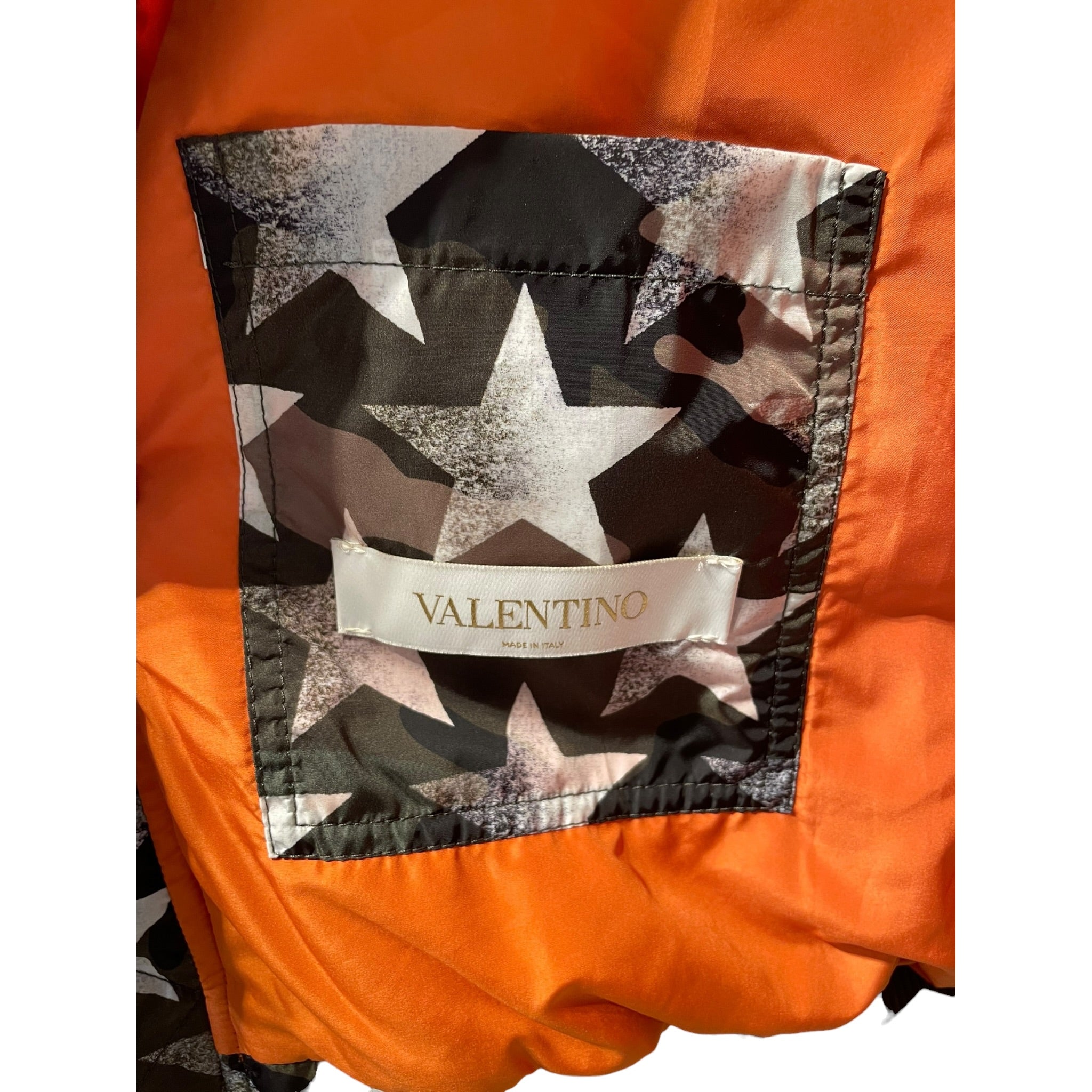 VALENTINO/Flight Jkt/50/Polyester/GRN/Camouflage/CAMO STAR MOTIF view 4