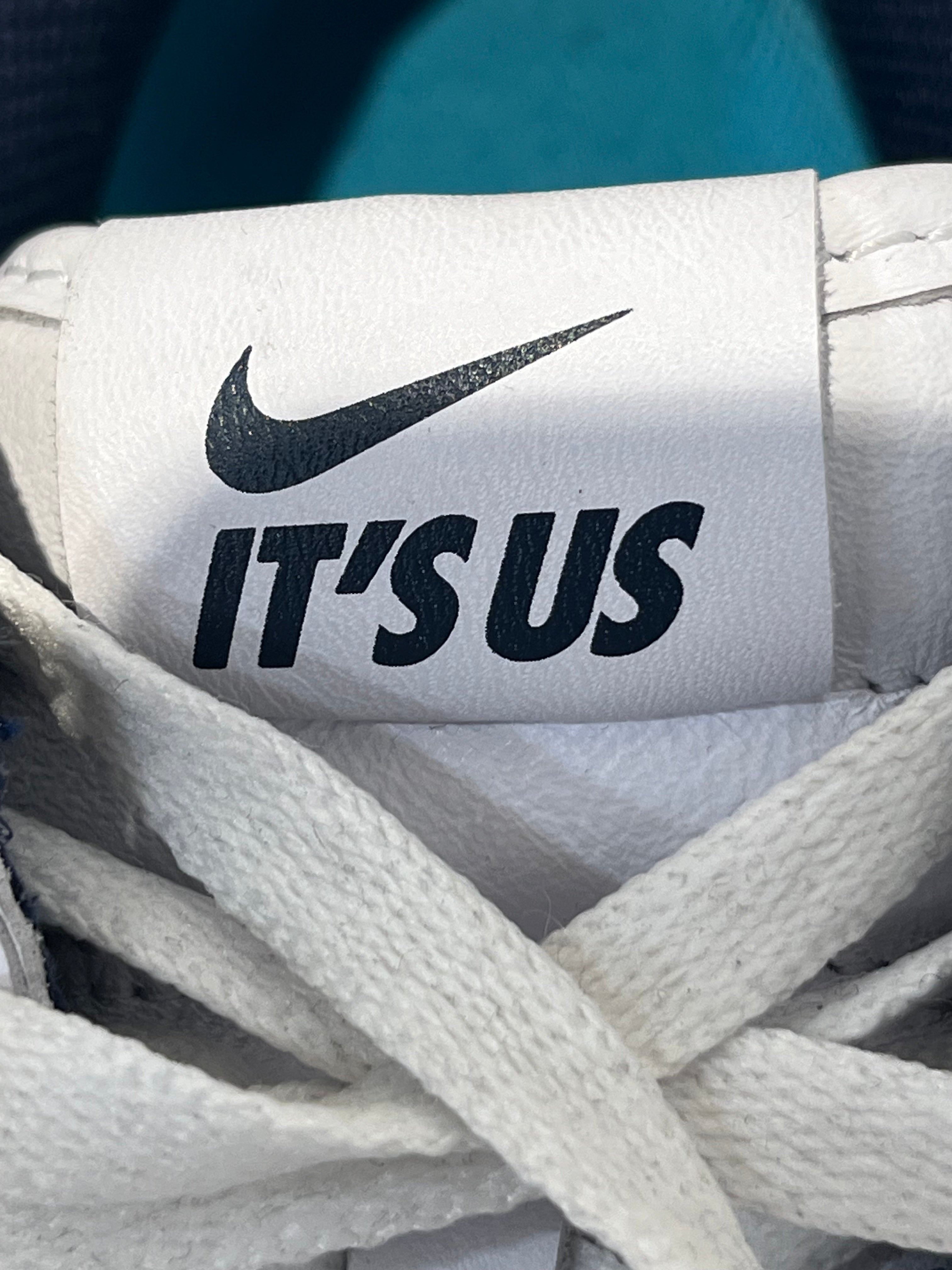 NIKE/US FORCE 1/Low-Sneakers/US 7.5/Polyester/WHT/IB5720-100 view 3
