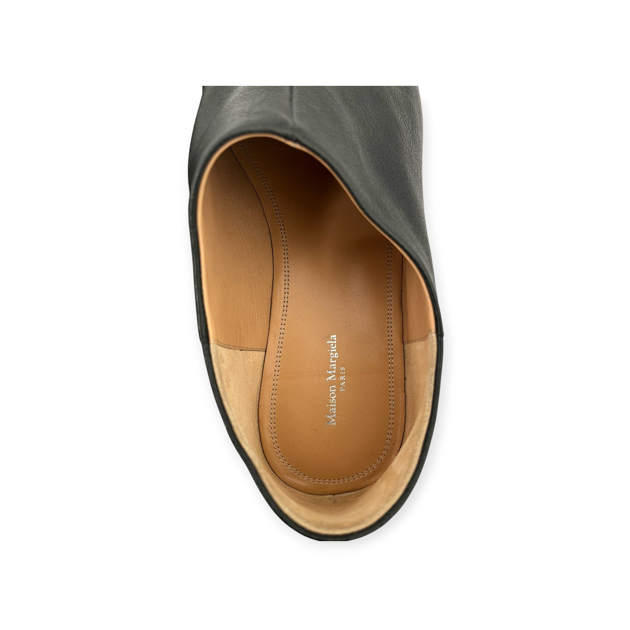 Maison Margiela/Dress Shoes/EU 41/Leather/BLK/TABBY BABOUCHE BLK SHOES view 7