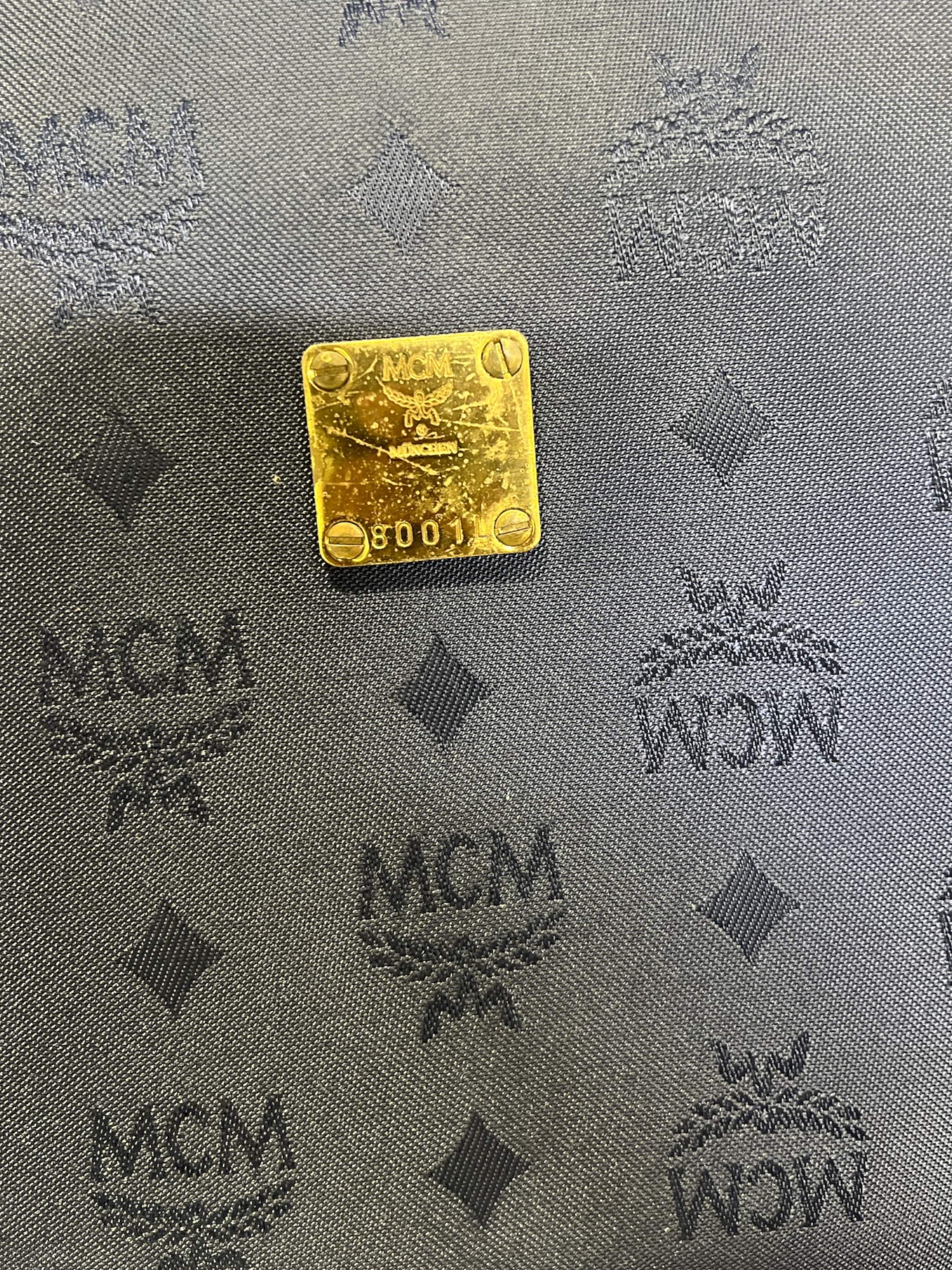 MCM/Hand Bag/Monogram/NVY/CANVAS 8001L view 5