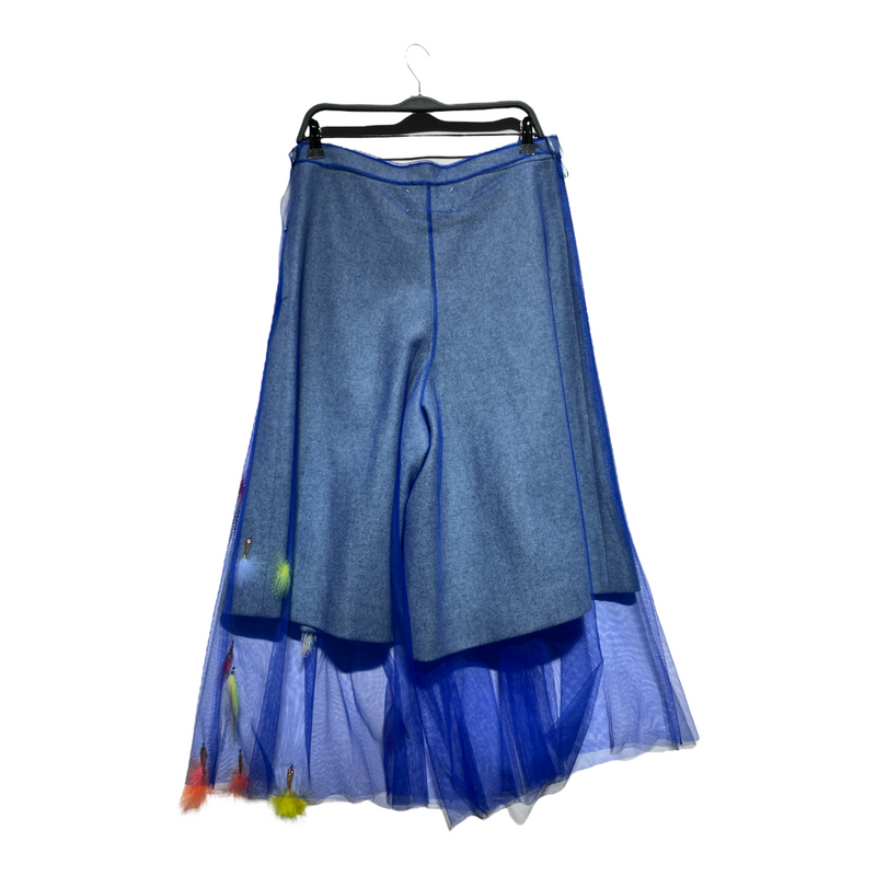 Maison Martin Margiela/Long Skirt/42/Iridescent/BLU/
