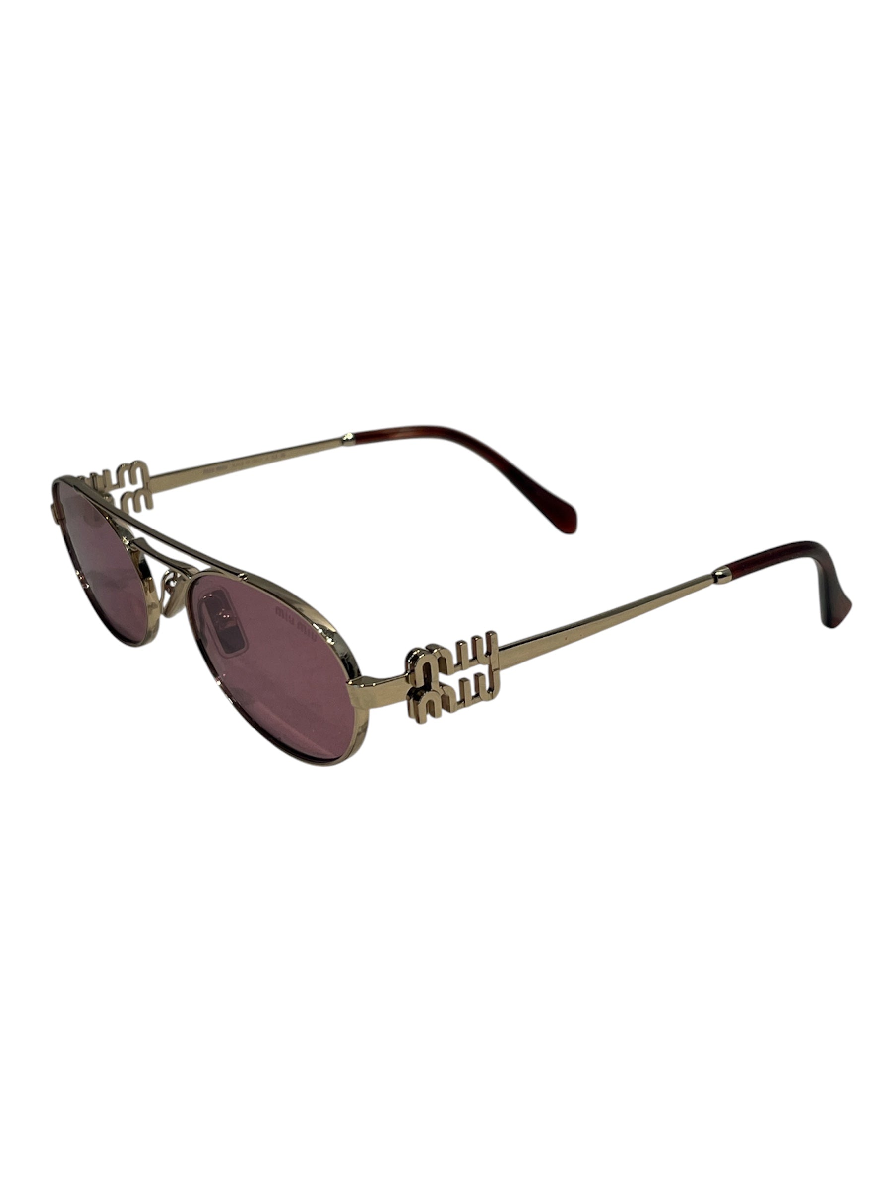 MIU MIU/Glasses/Metal/PNK/SMU54Z view 2