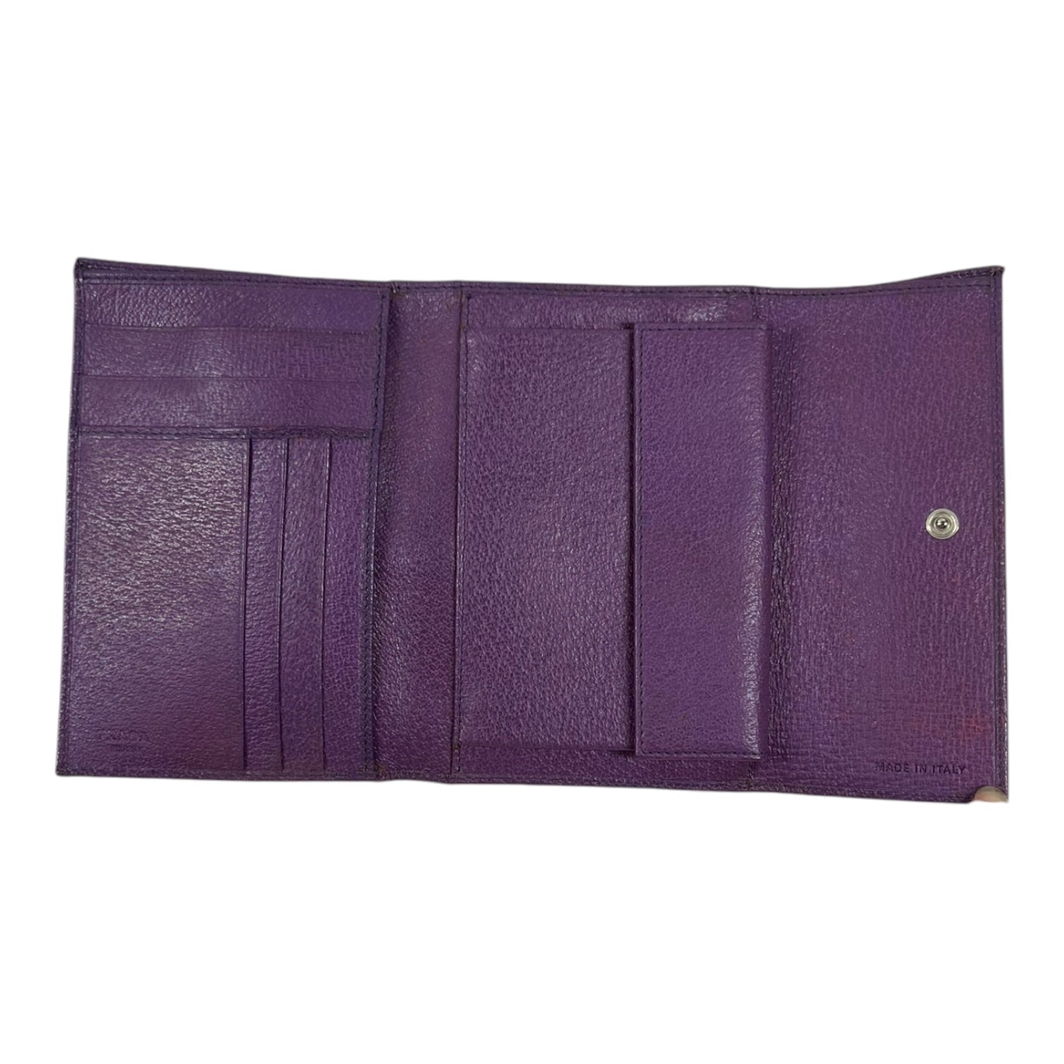 PRADA/Trifold Wallet/Nylon/PPL/L's/ view 4