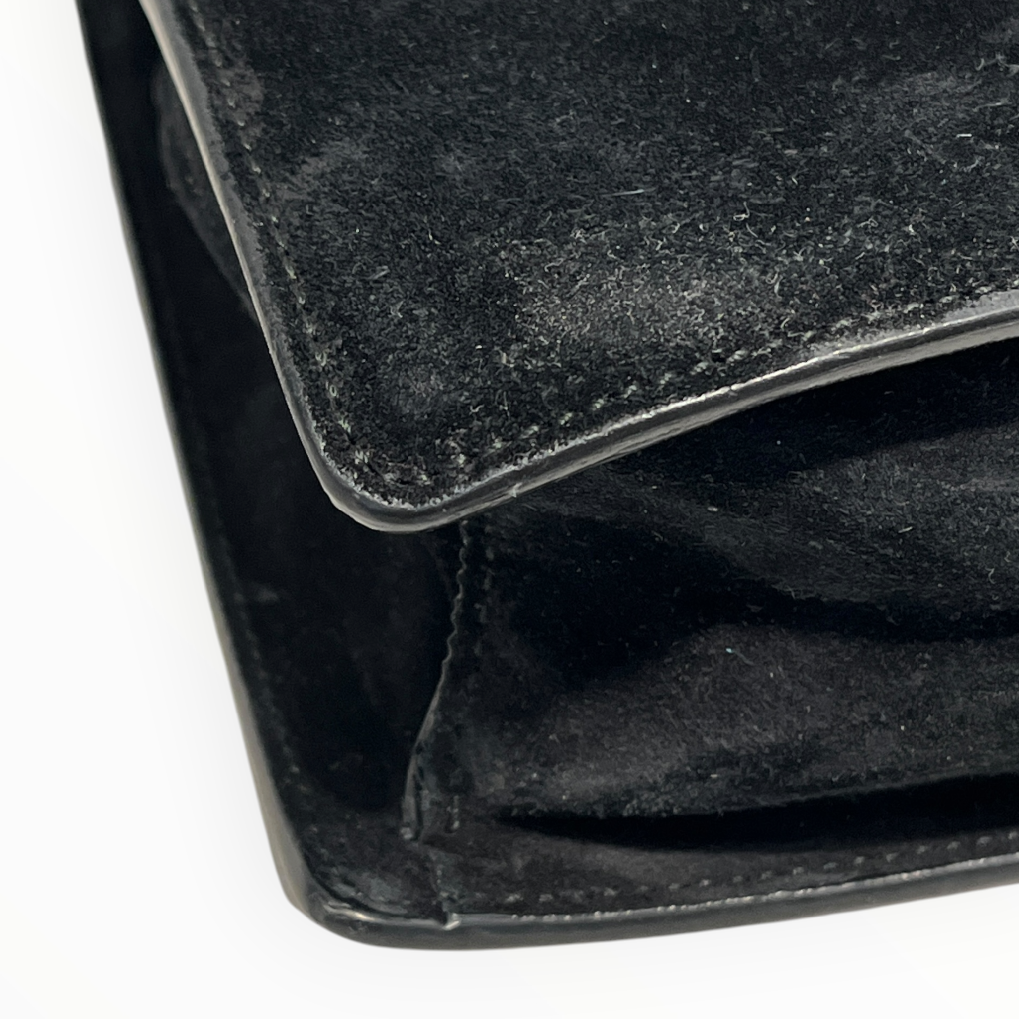 SAINT LAURENT/Hand Bag/Suede/BLK/BETTY SHOULDER BAG/GOLD CHAIN view 8
