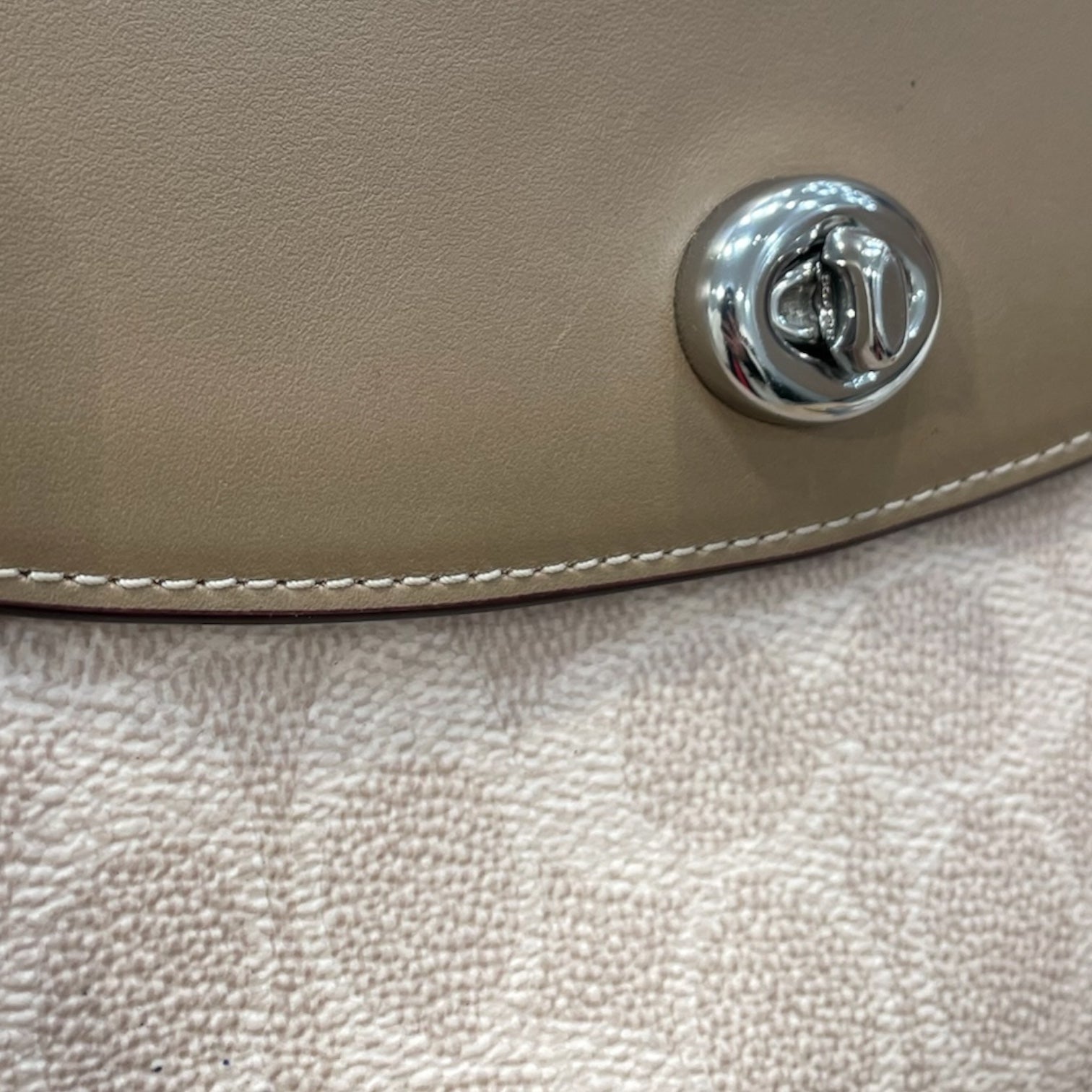 COACH/Cross Body Bag/OS/All Over Print/Leather/BEG/NO L1957 89089 view 5