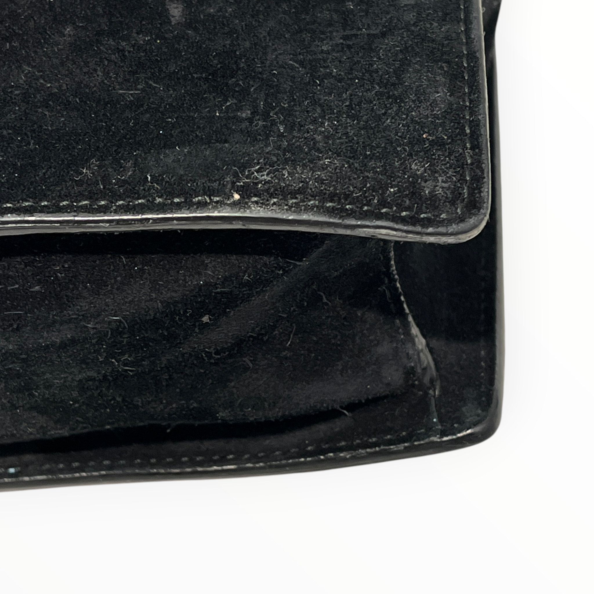SAINT LAURENT/Hand Bag/Suede/BLK/BETTY SHOULDER BAG/GOLD CHAIN view 7